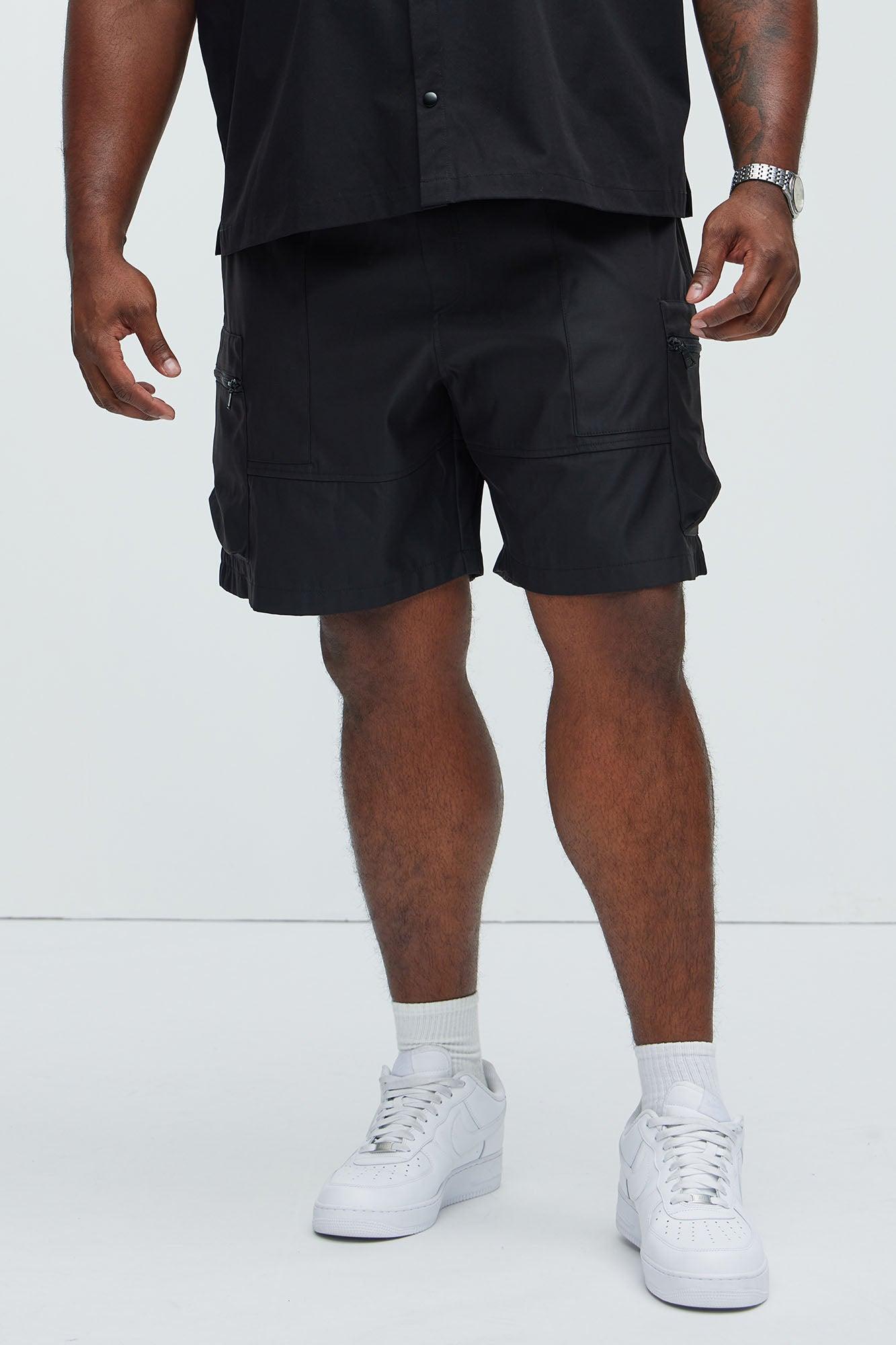 Maxey Cargo Shorts - Black Product Image