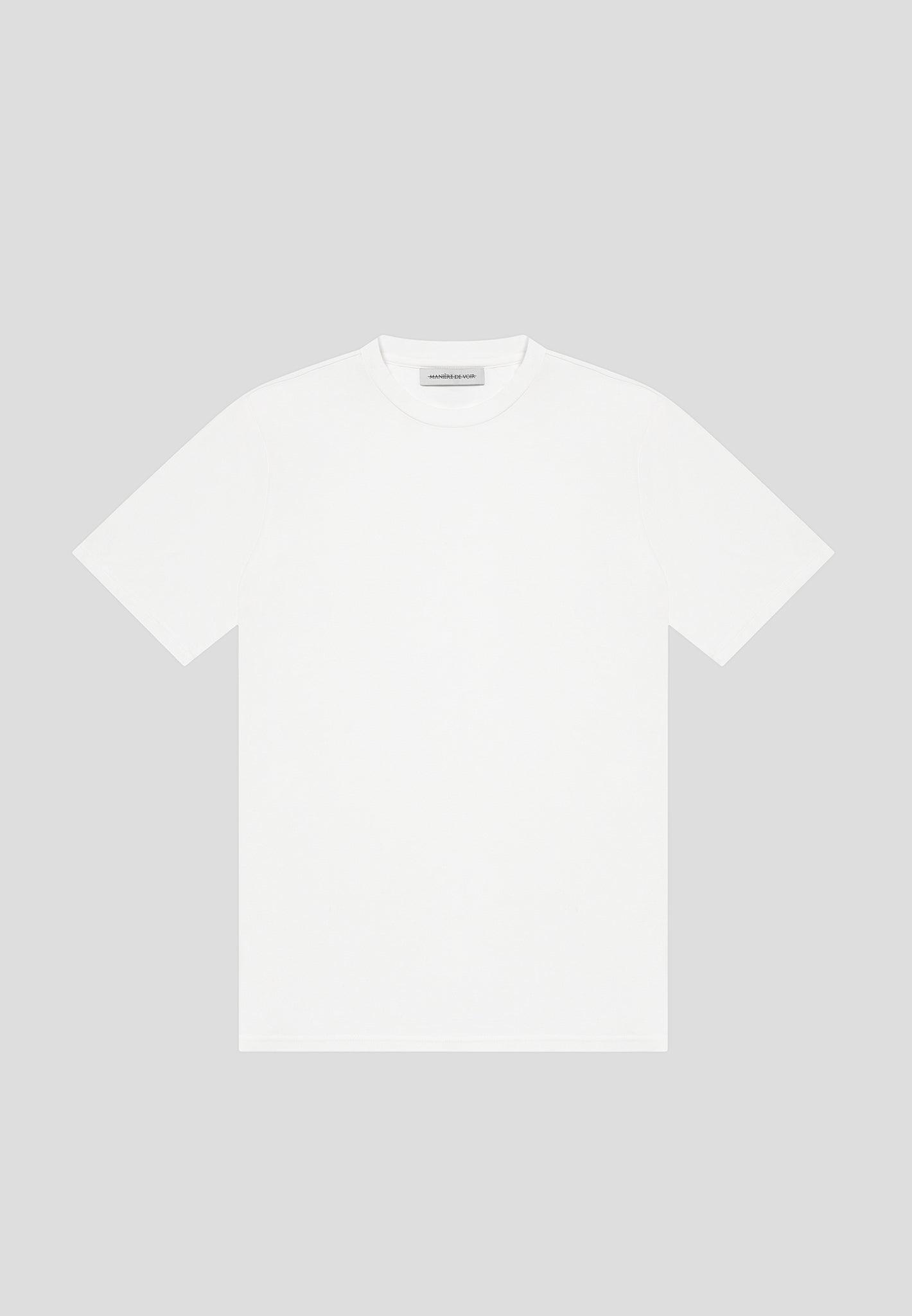 Armand - Fitted Luxe T-Shirt - White Male Product Image
