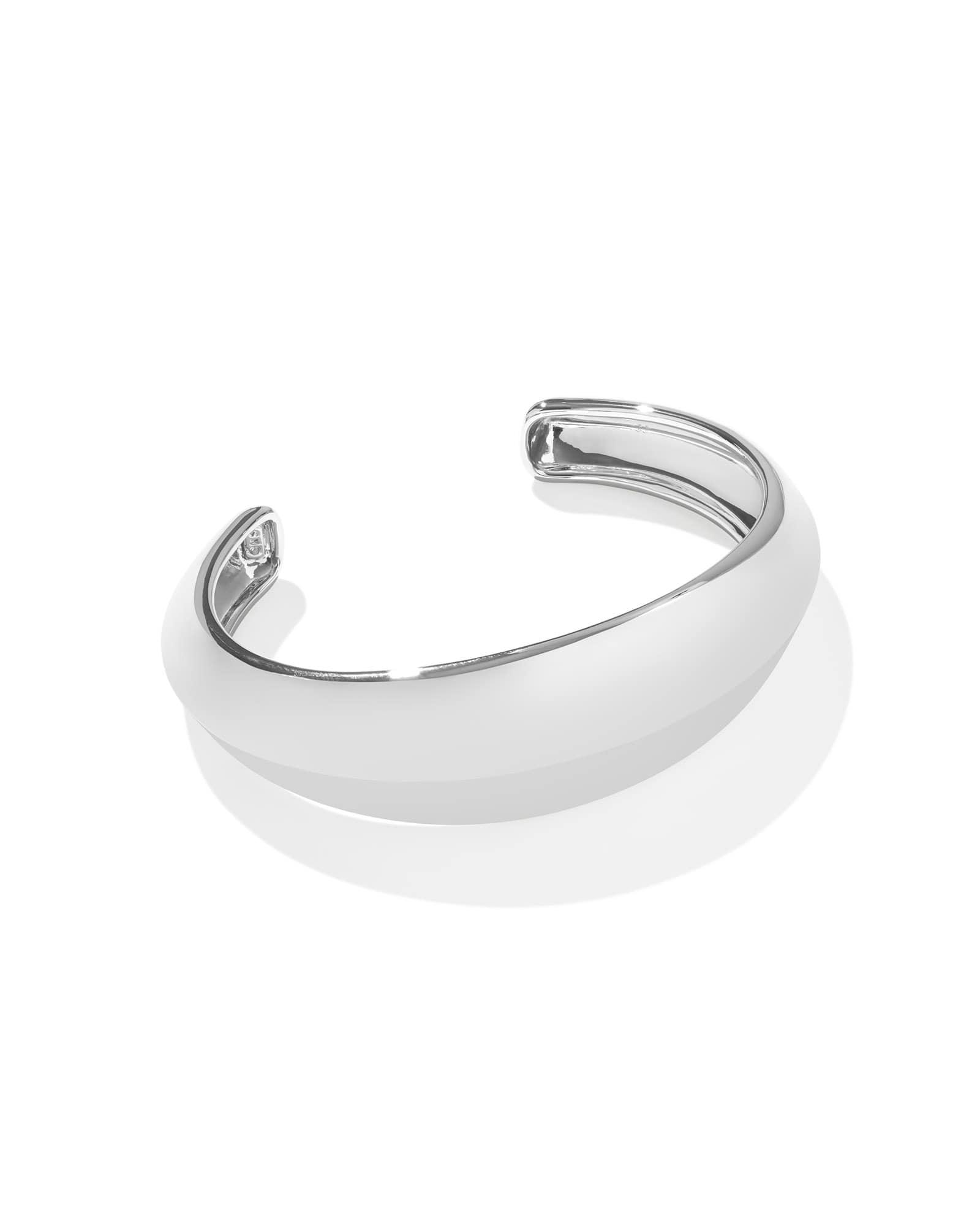 Kaia Silver Small Hoop Earrings Product Image