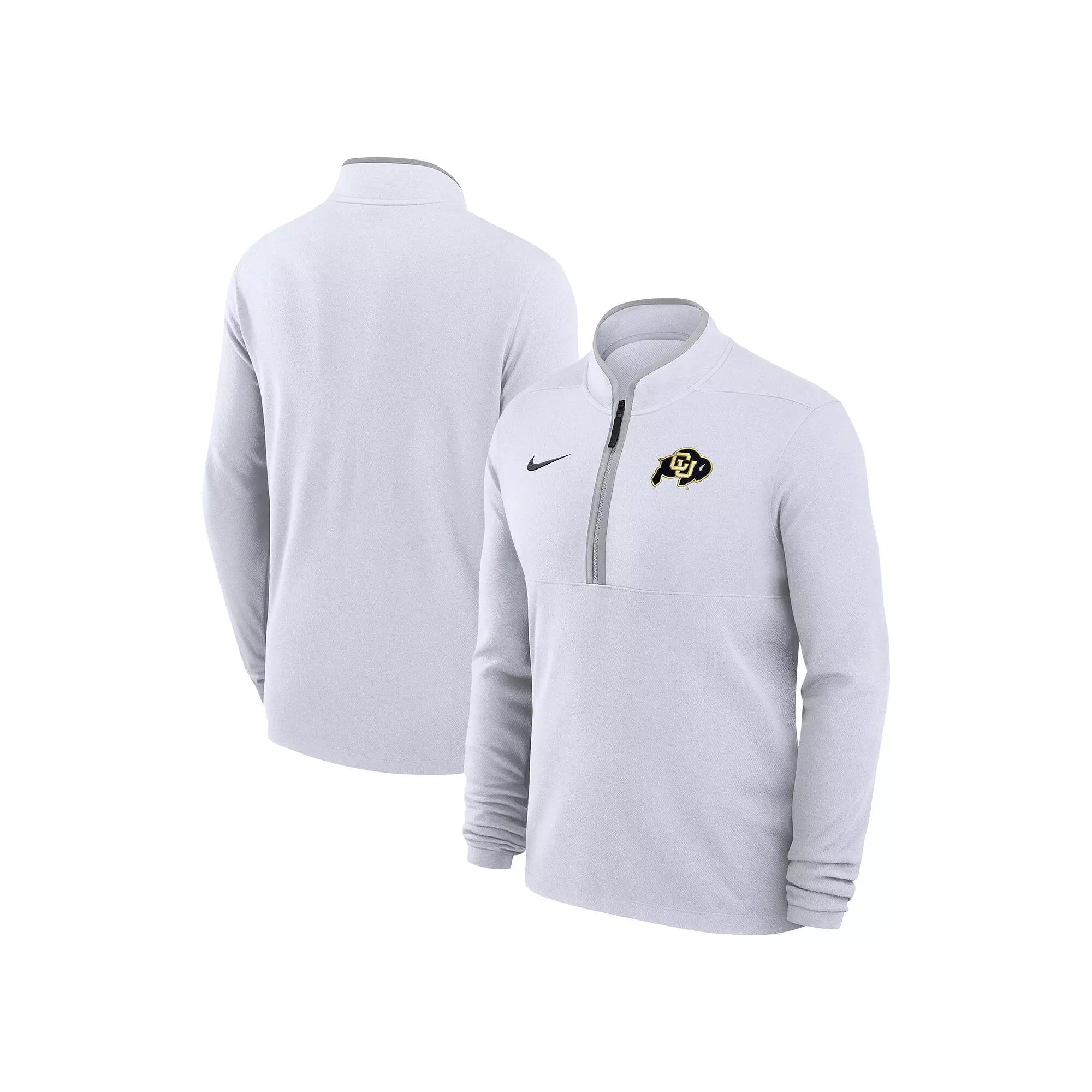 Men's Nike White Colorado Buffaloes Victory Performance Quarter-Zip Top,  Product Image