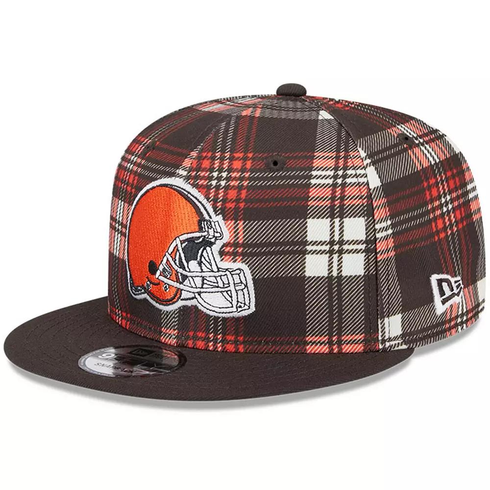 Men's New Era Brown Cleveland Browns 2024 Sideline Statement 9FIFTY Snapback Hat Product Image
