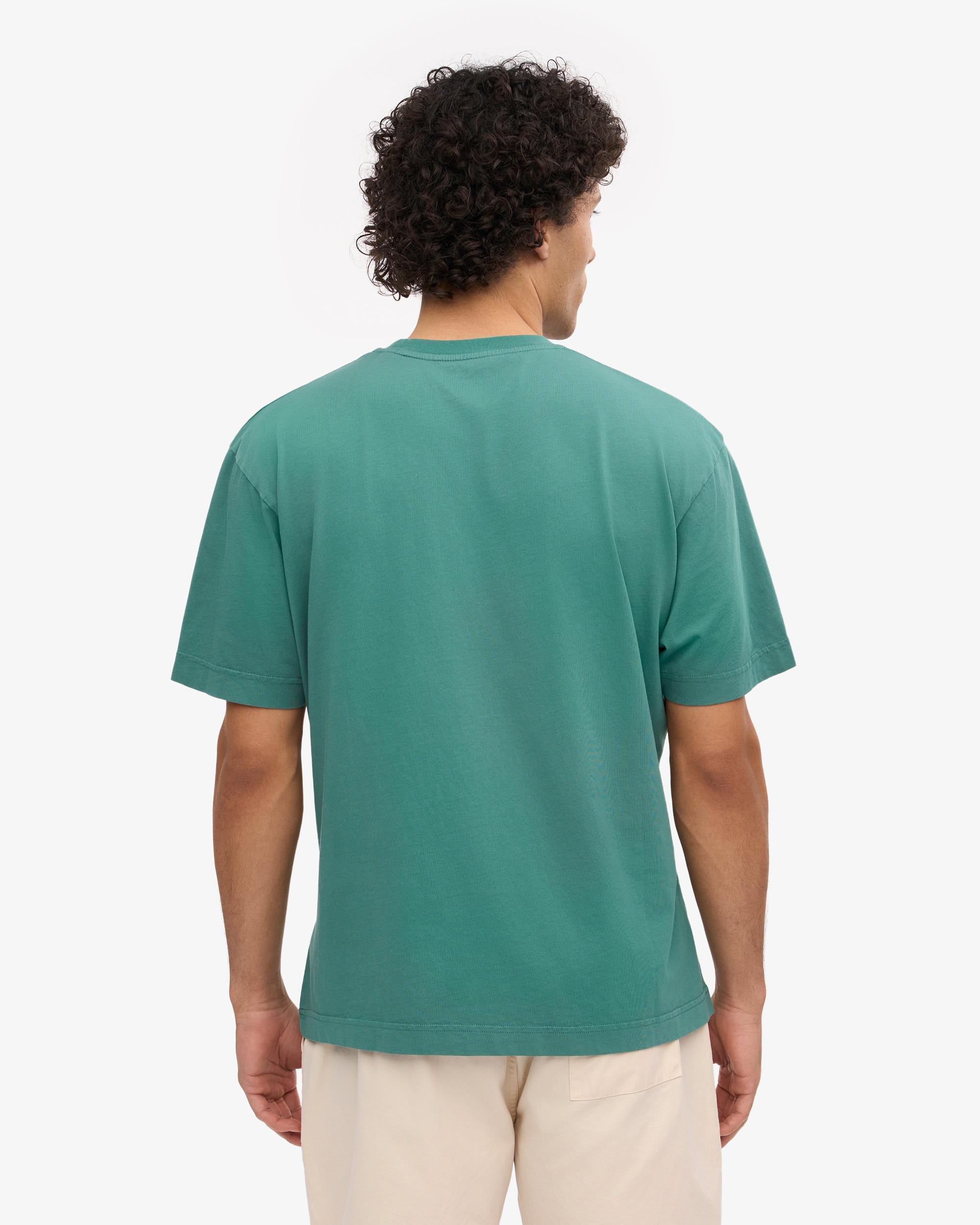 Oversized Organic T-Shirt - Pine Green Product Image