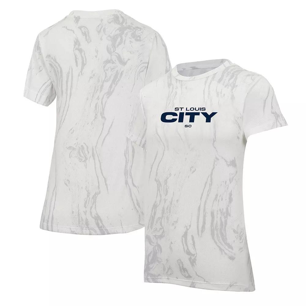 Women's Concepts Sport Cream St. Louis City SC Quartz T-Shirt,  Product Image