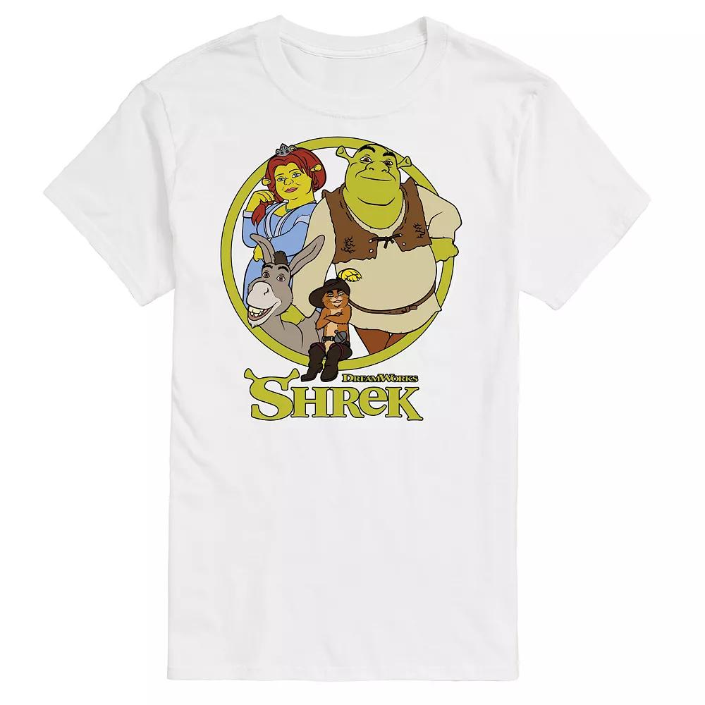 Big & Tall Shrek Group Tee, Men's,  Product Image
