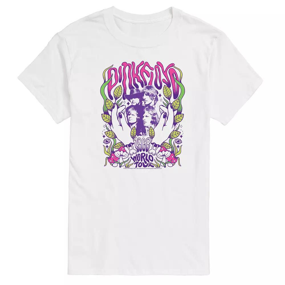 Big & Tall Pink Floyd World Tour 1968 Graphic Tee, Men's,  Product Image