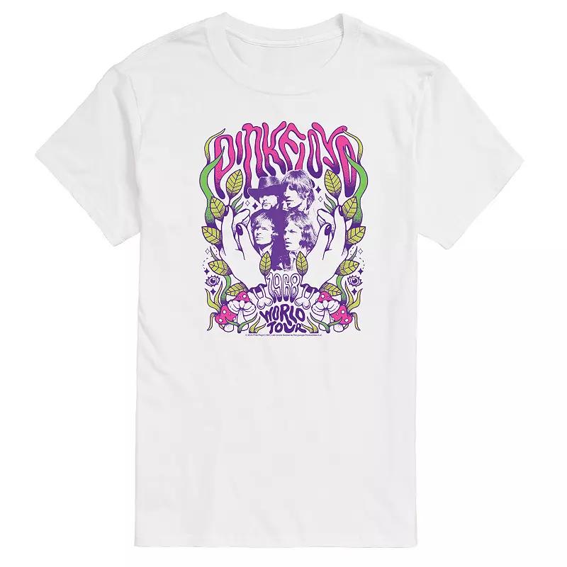 Big & Tall Pink Floyd World Tour 1968 Graphic Tee, Men's,  Product Image