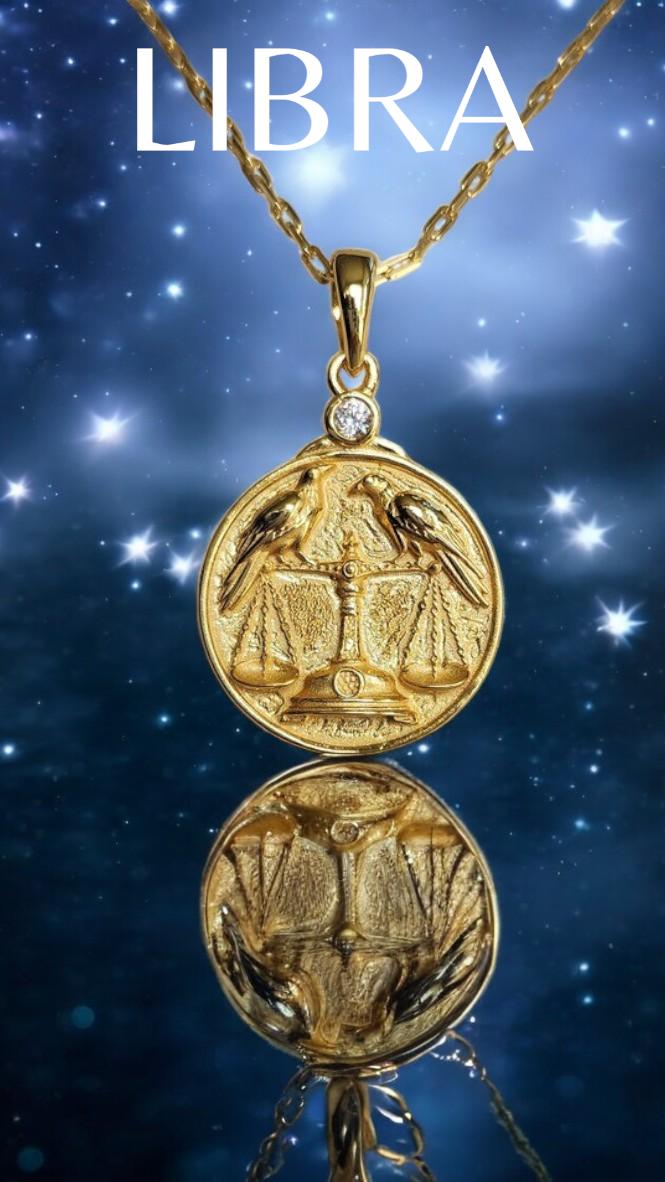 Zodiac Libra V2 Necklace Product Image