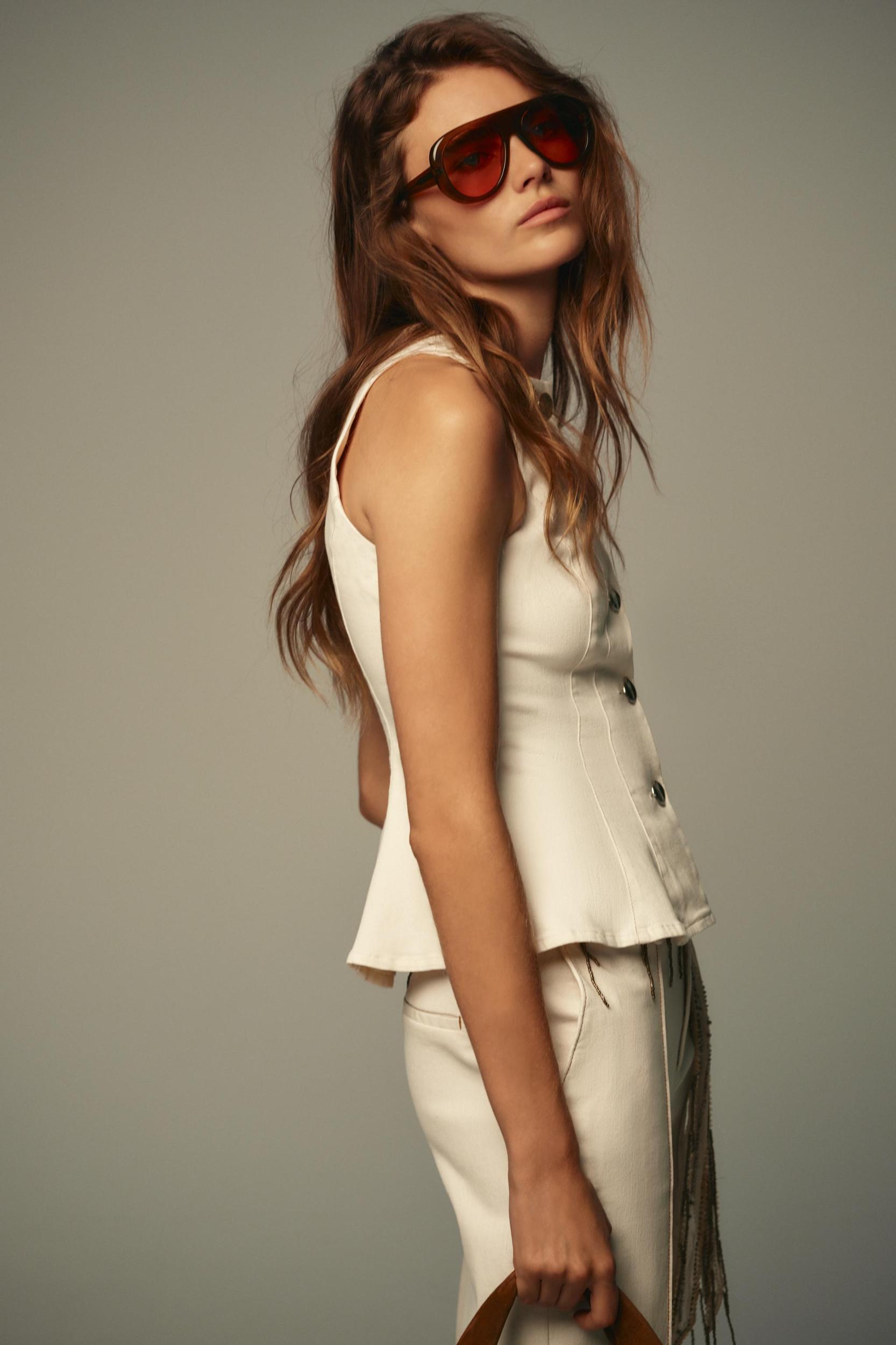 TOPSTITCHED CULOTTES Product Image