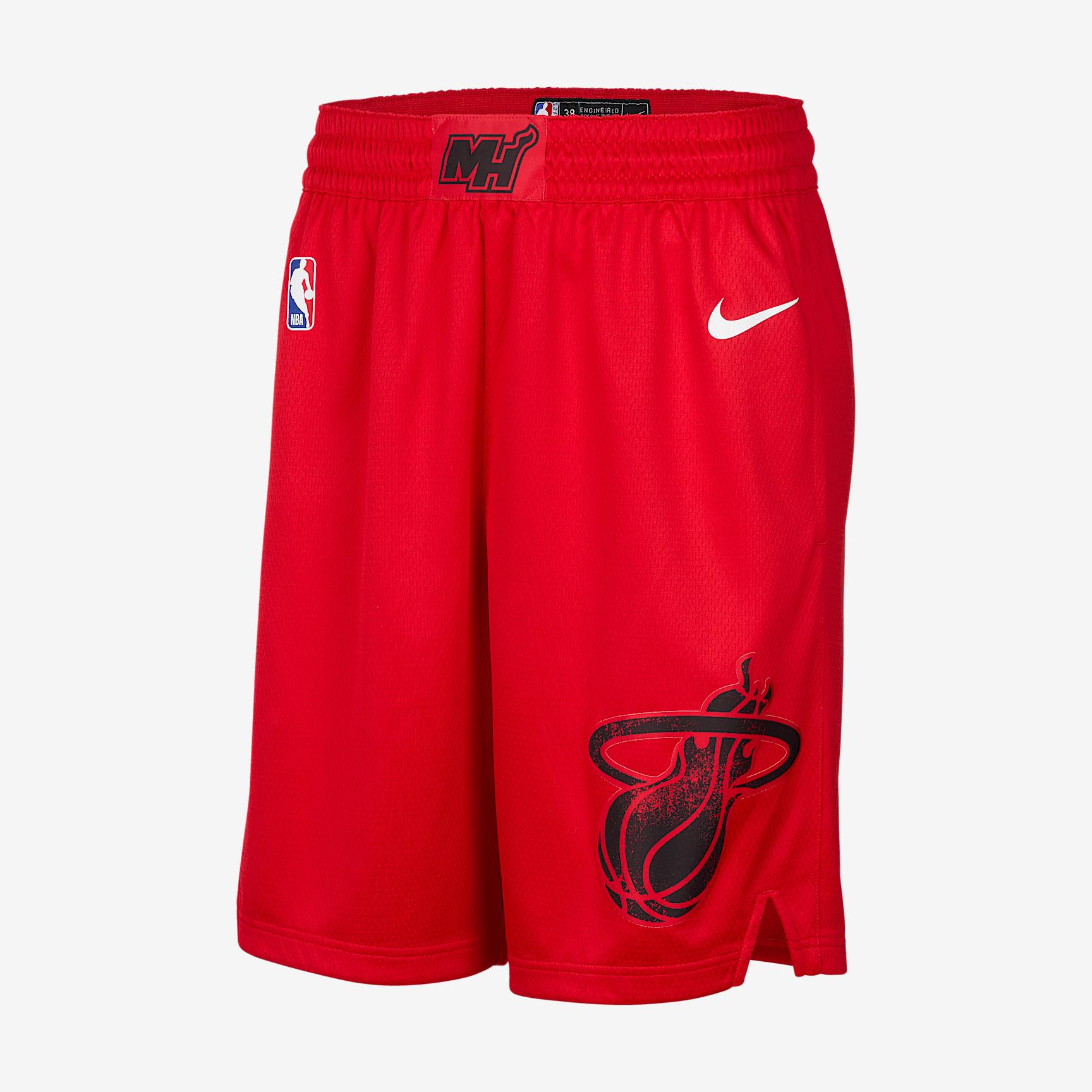 Miami Heat 2024/25 City Edition Men's Nike Dri-FIT NBA Swingman Shorts Product Image