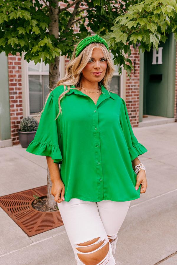 In Need Of Vino Button Up Curves Product Image