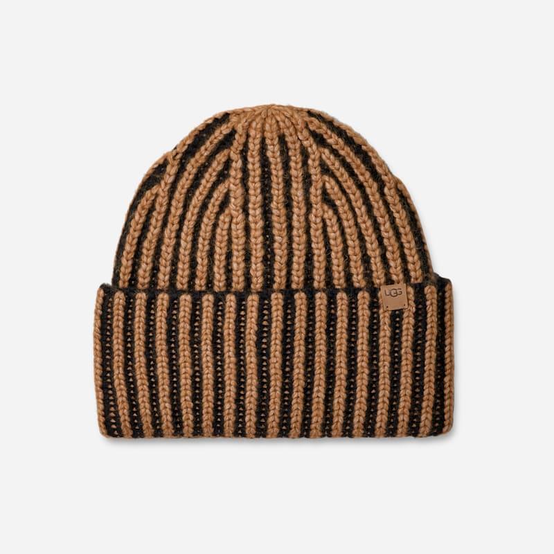 UGG Womens Chunky Plaited Beanie Acrylic Blend Product Image