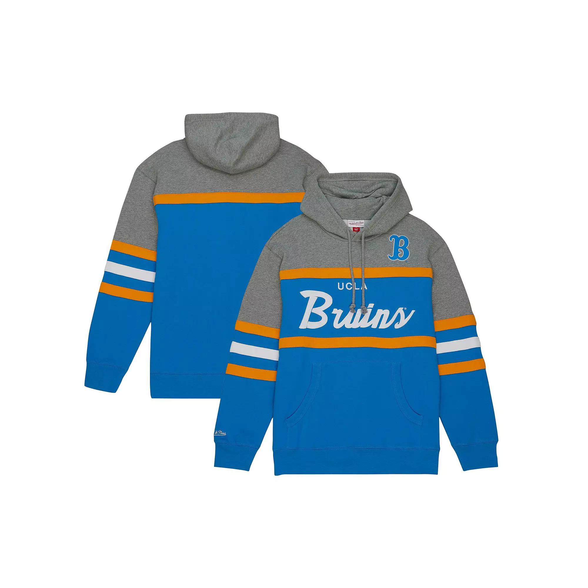 Men's Mitchell & Ness  Light Blue UCLA Bruins Head Coach Pullover Hoodie, Size: XL Product Image