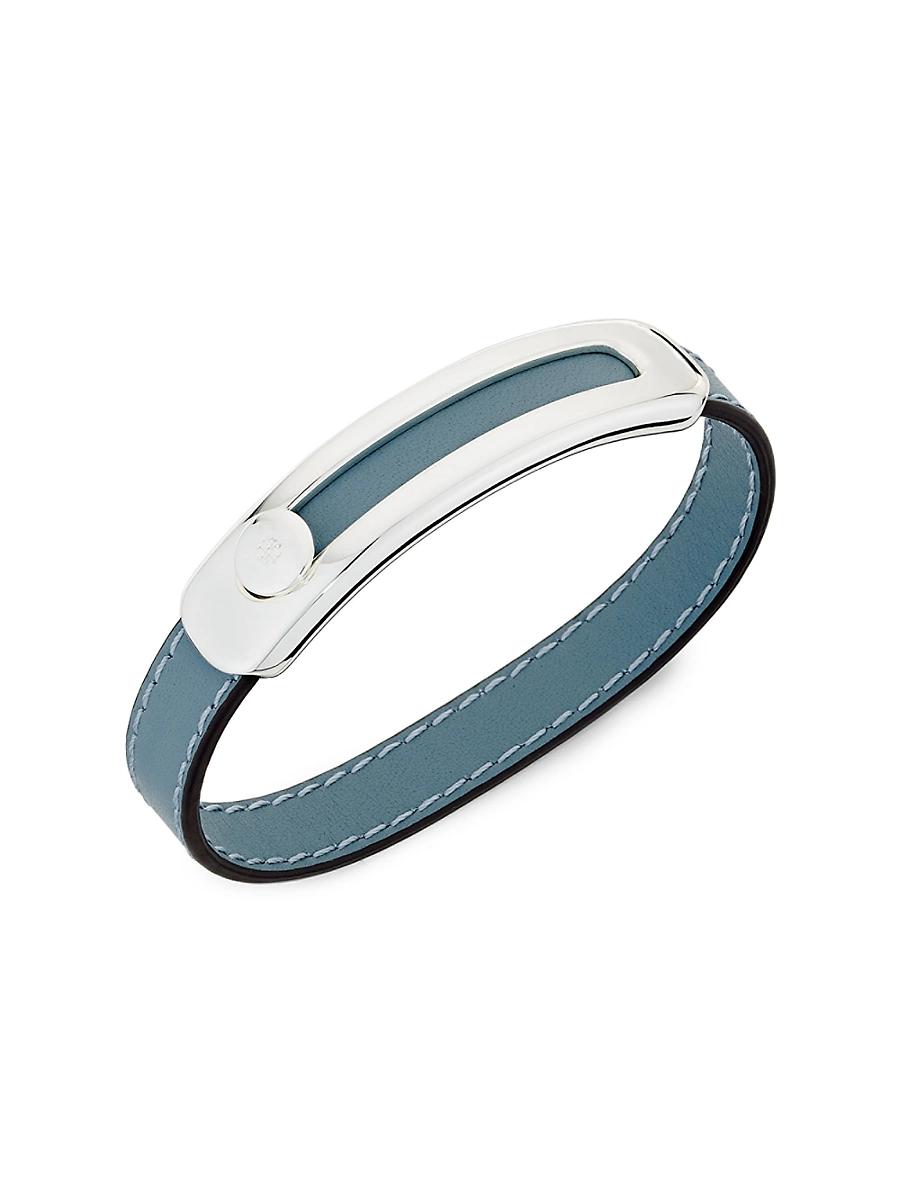 Womens Leather Slider Bracelet Product Image