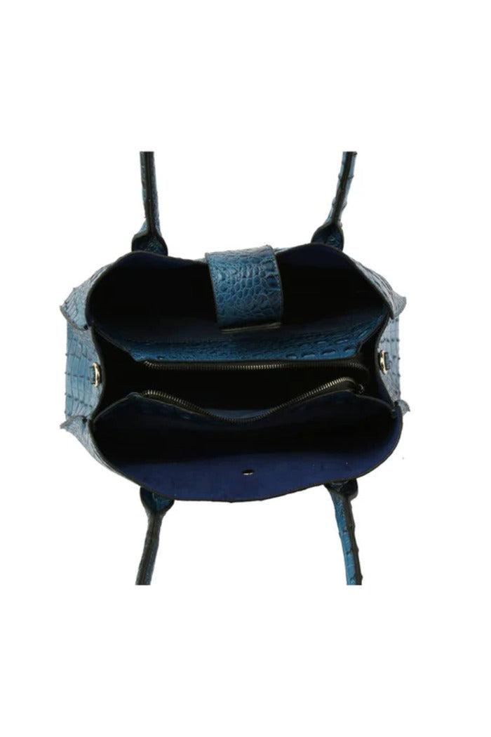 Satchel Purse Top Handle Croc Shoulder Bag Product Image