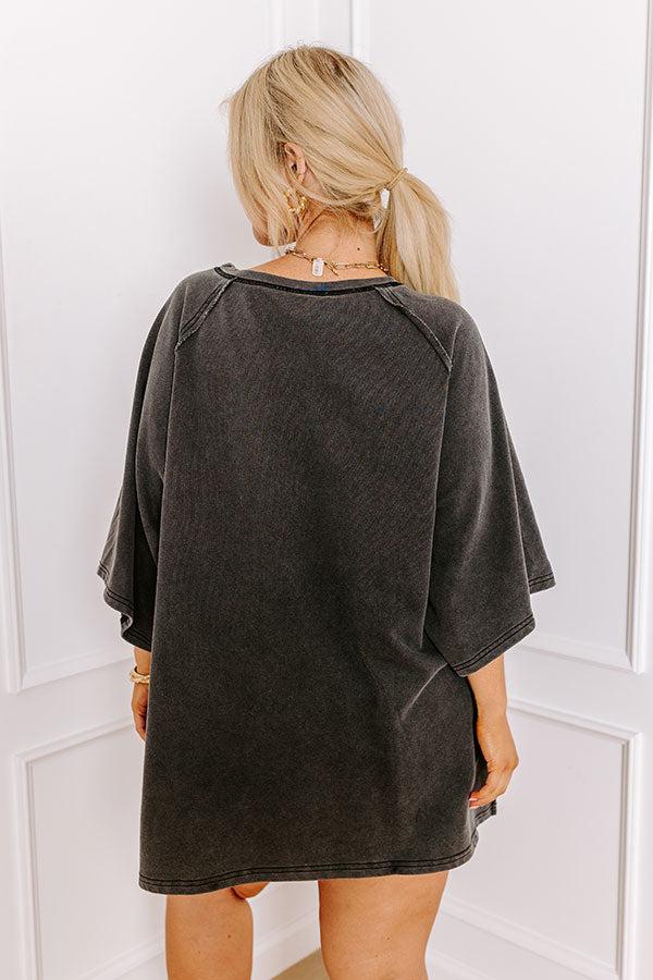 Football Mom Embellished Top Curves Product Image