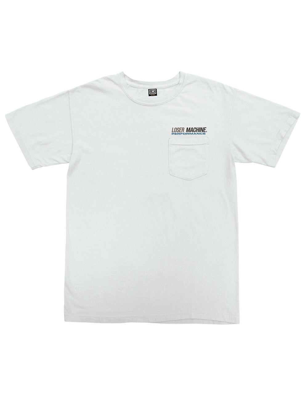 LOSER MACHINE American Standard Mens Pocket Tee - WHITE Product Image