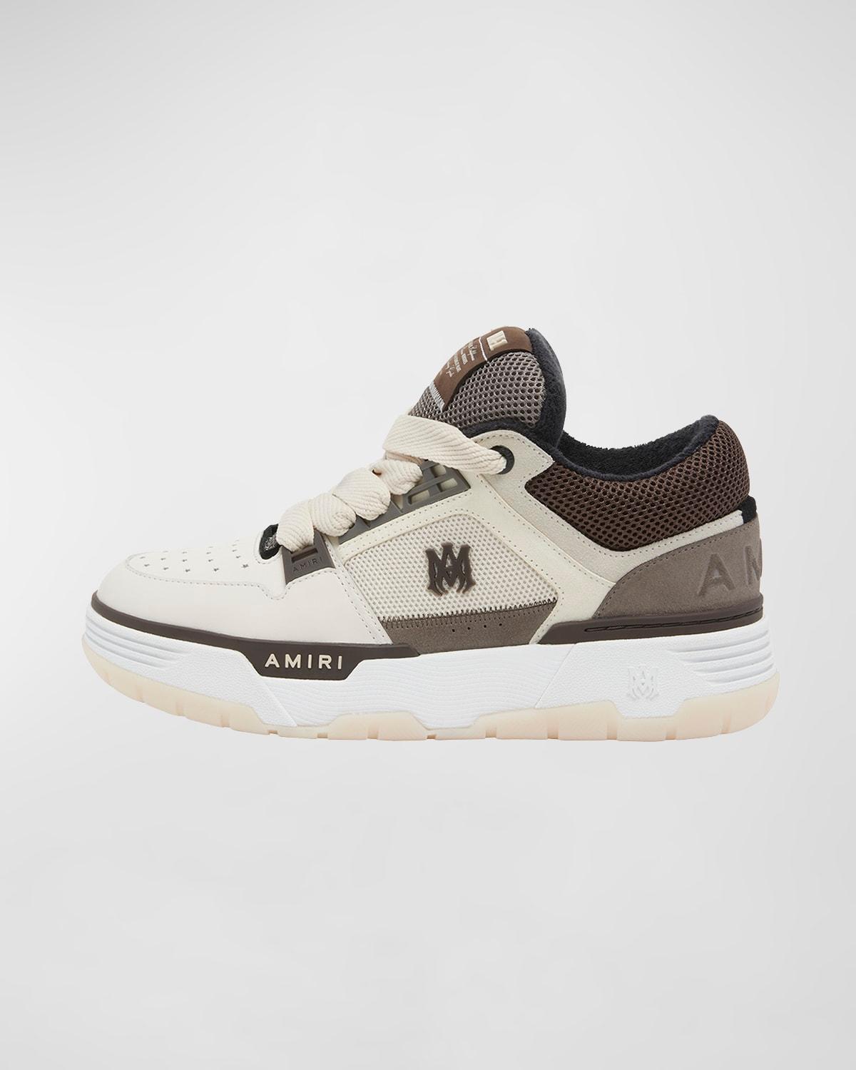 Men's MA-1 Leather & Mesh Low-Top Sneakers  Product Image