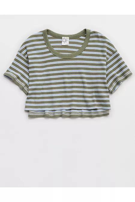 OFFLINE By Aerie Wow! Waffle Scoop T-Shirt Women's Product Image
