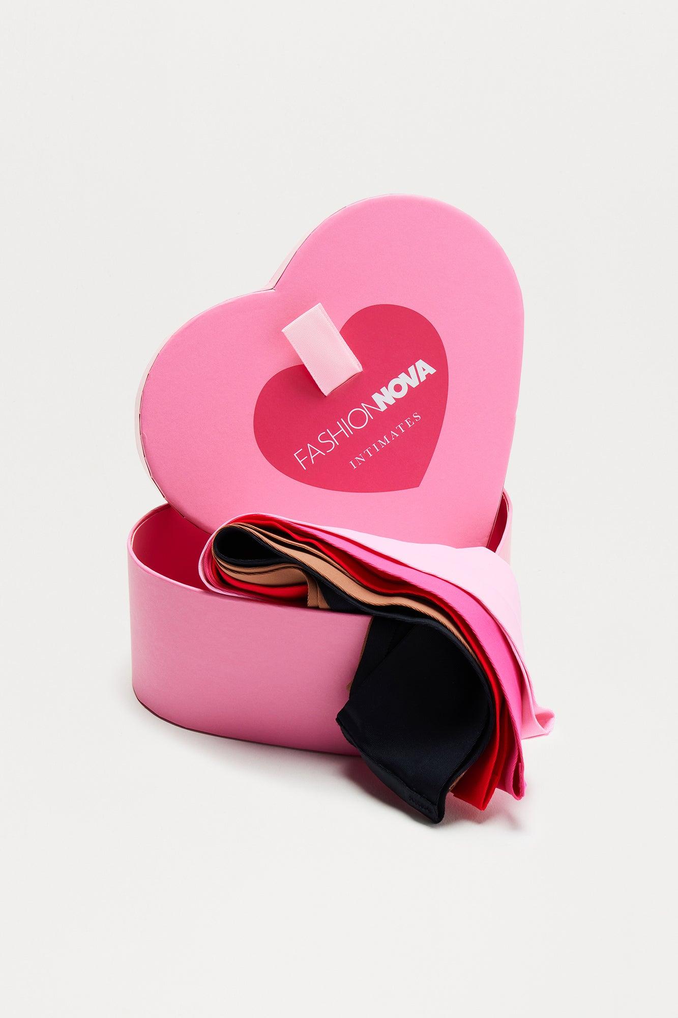 Fashion Nova 5 Pack Thong Gift Box - Pink Product Image