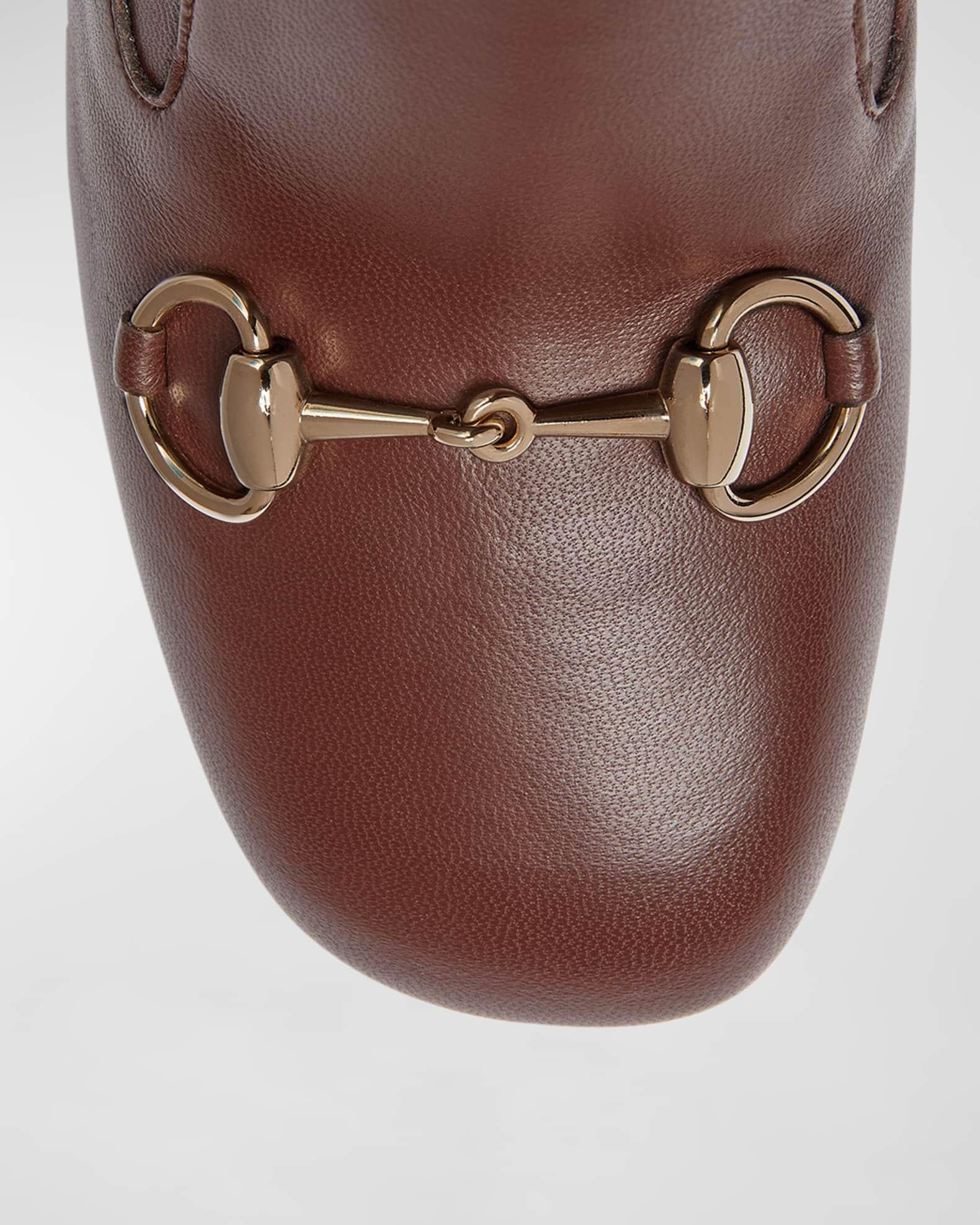 Lady Leather Bit Loafer Booties Product Image