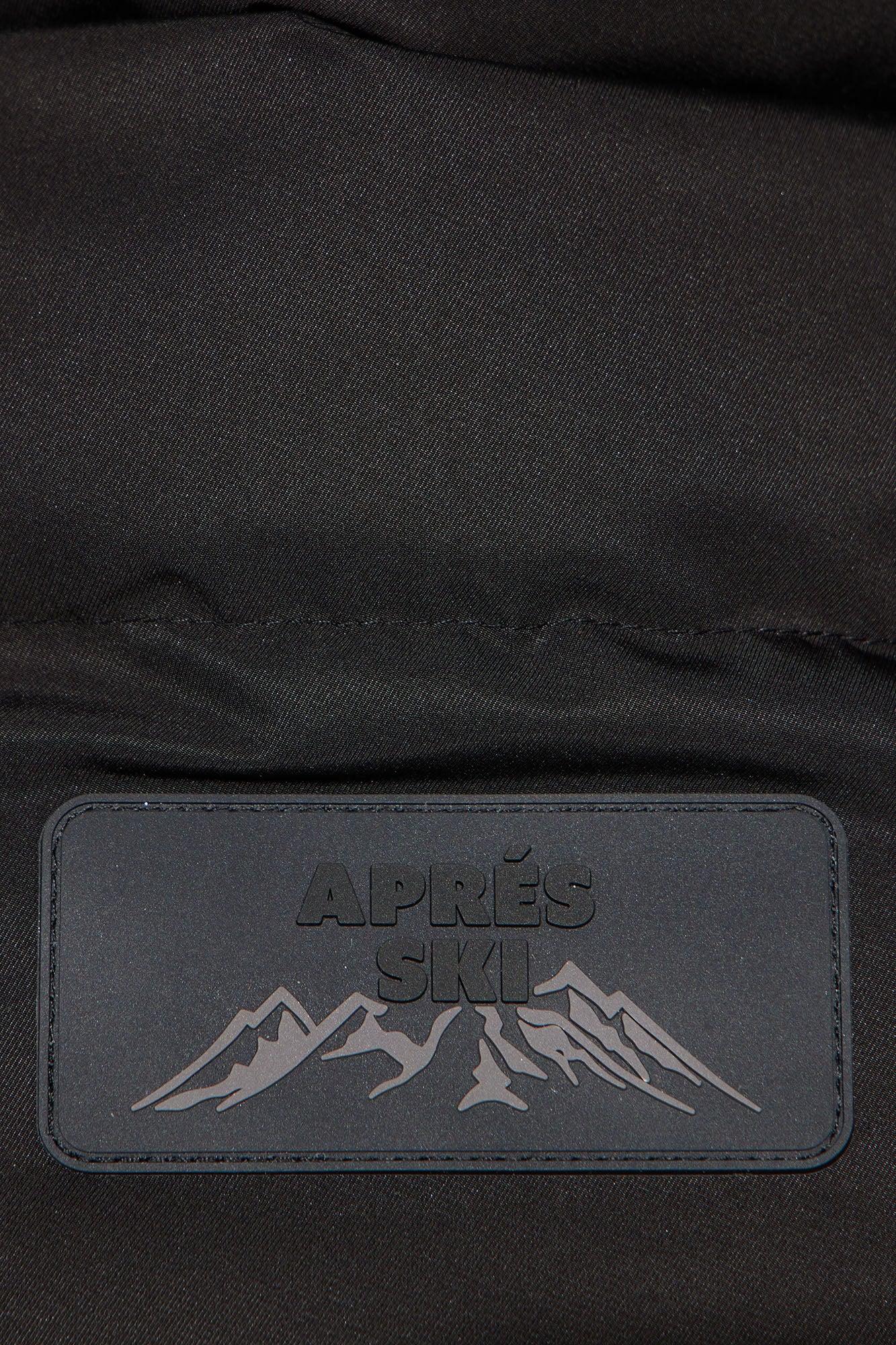 Grab My Skis Puffer Jacket - Black Product Image