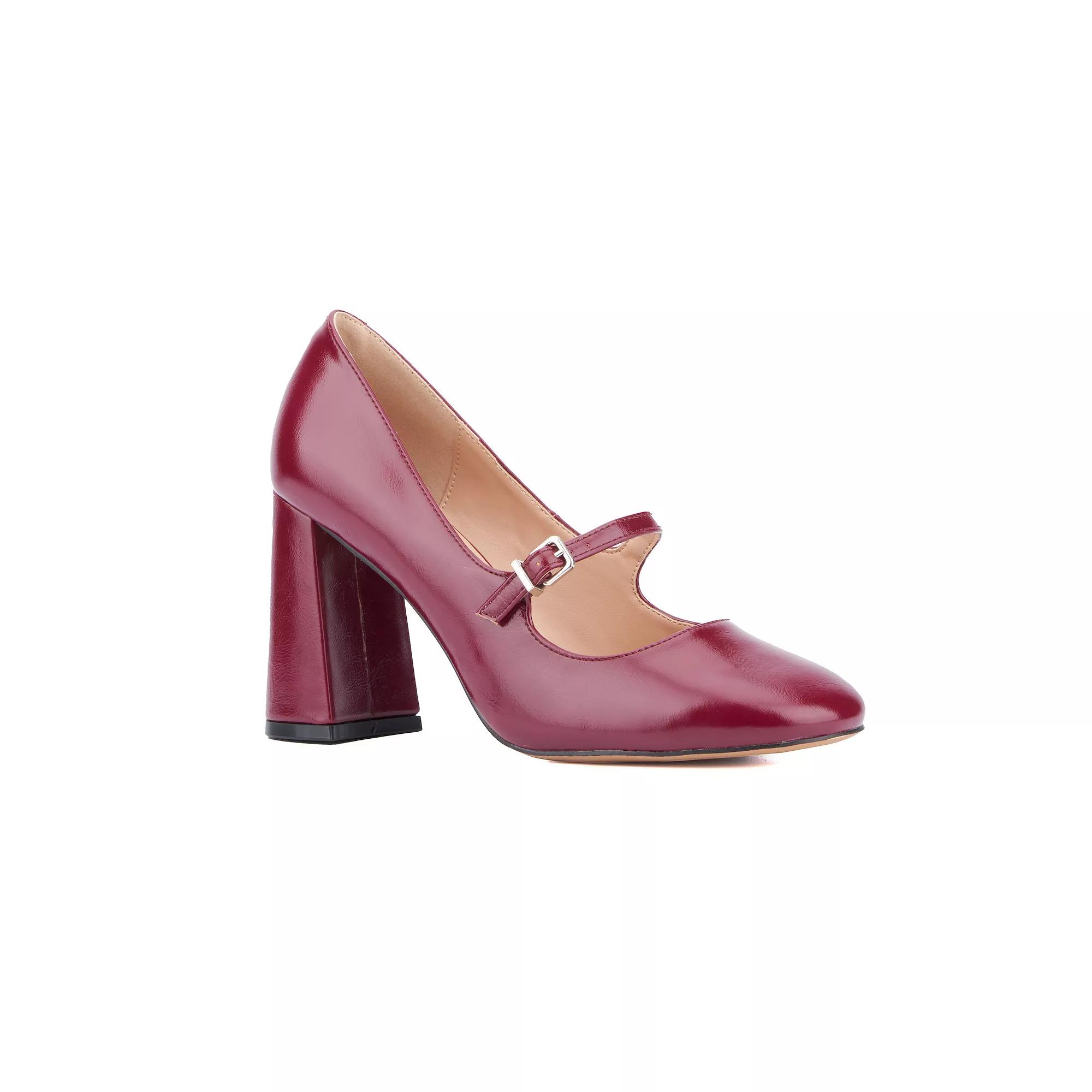 New York & Company Eliane Womens Heels Red Product Image