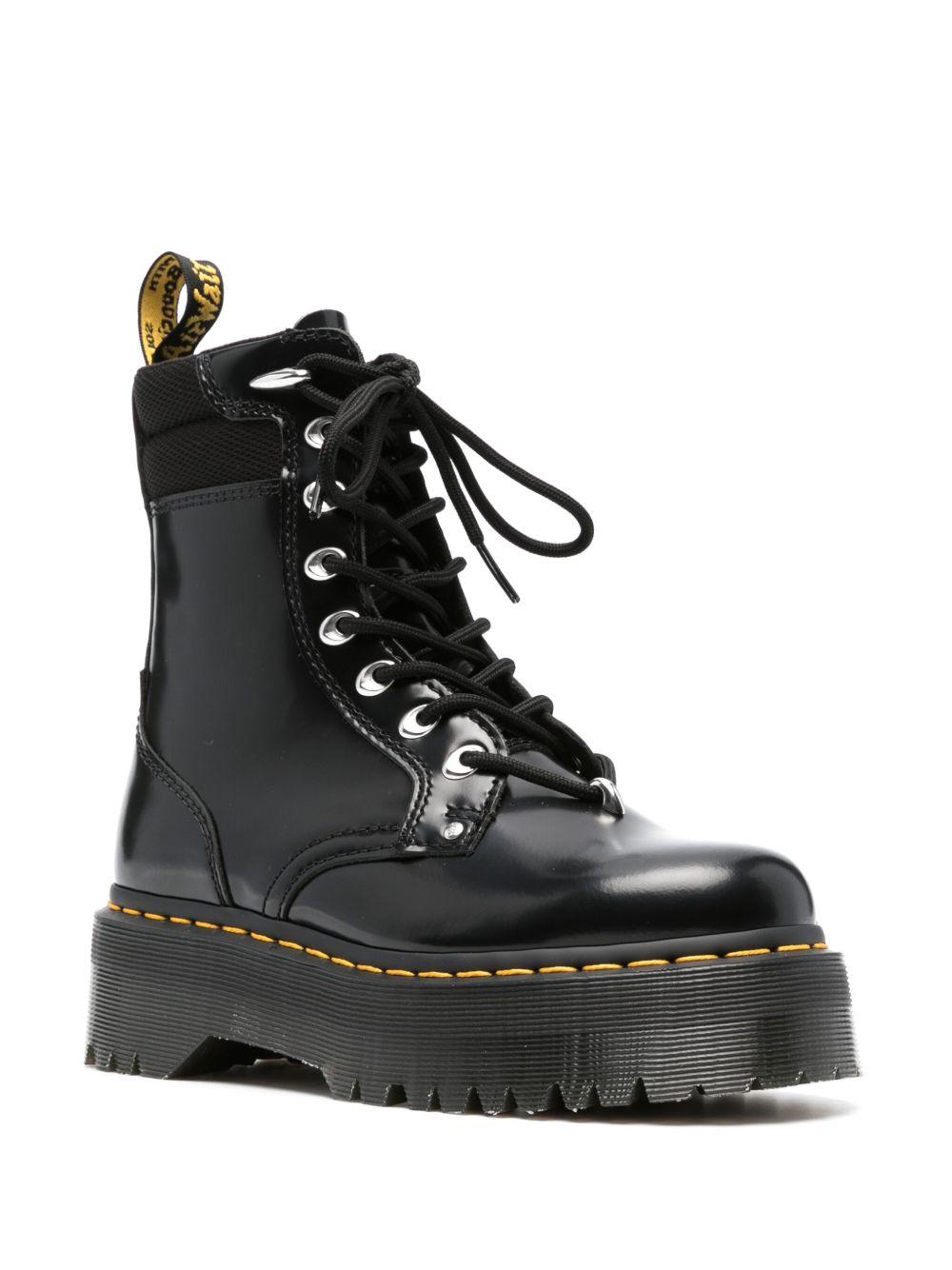 Jadon leather combat boots Product Image