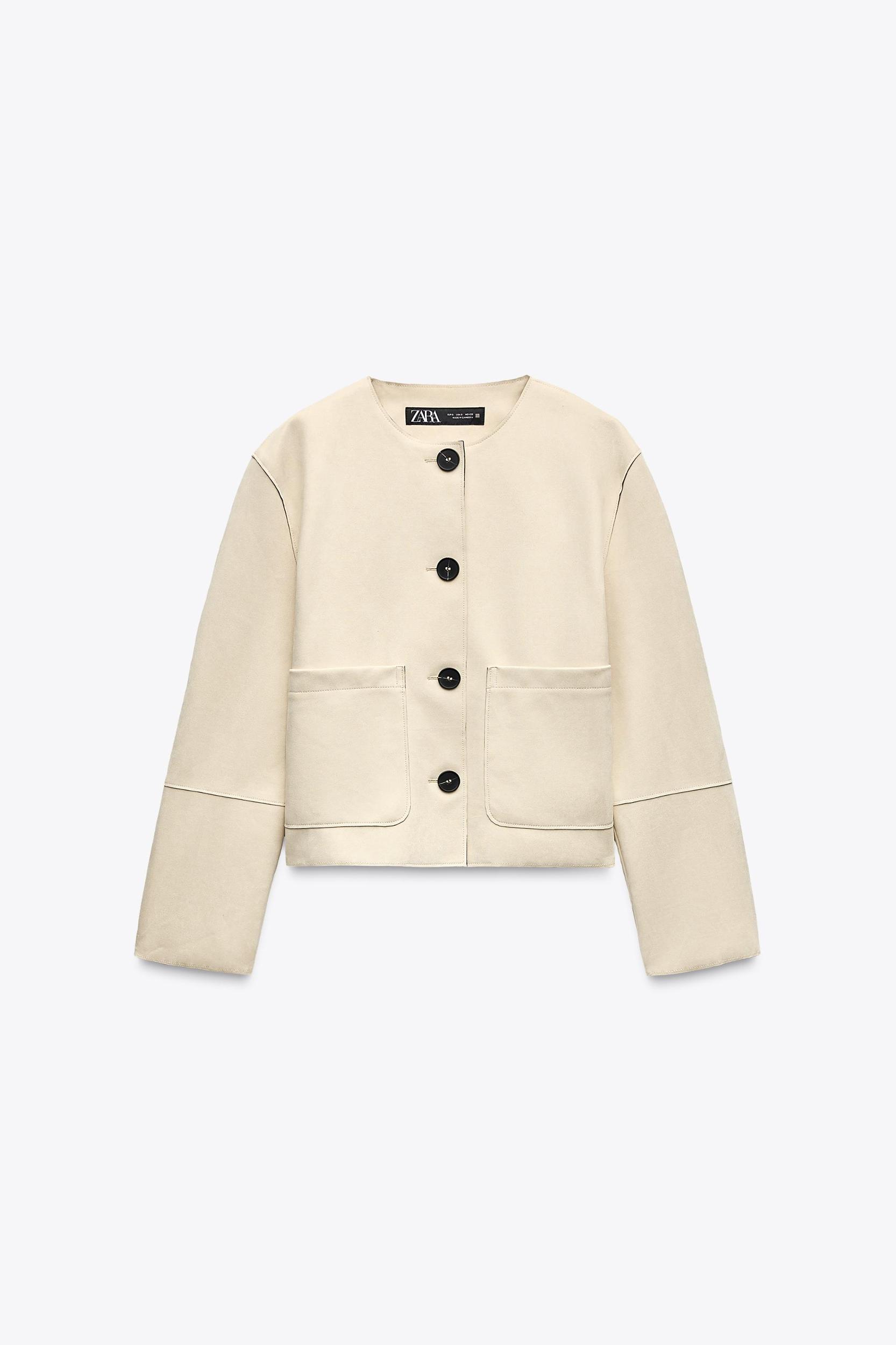 FAUX SUEDE JACKET Product Image