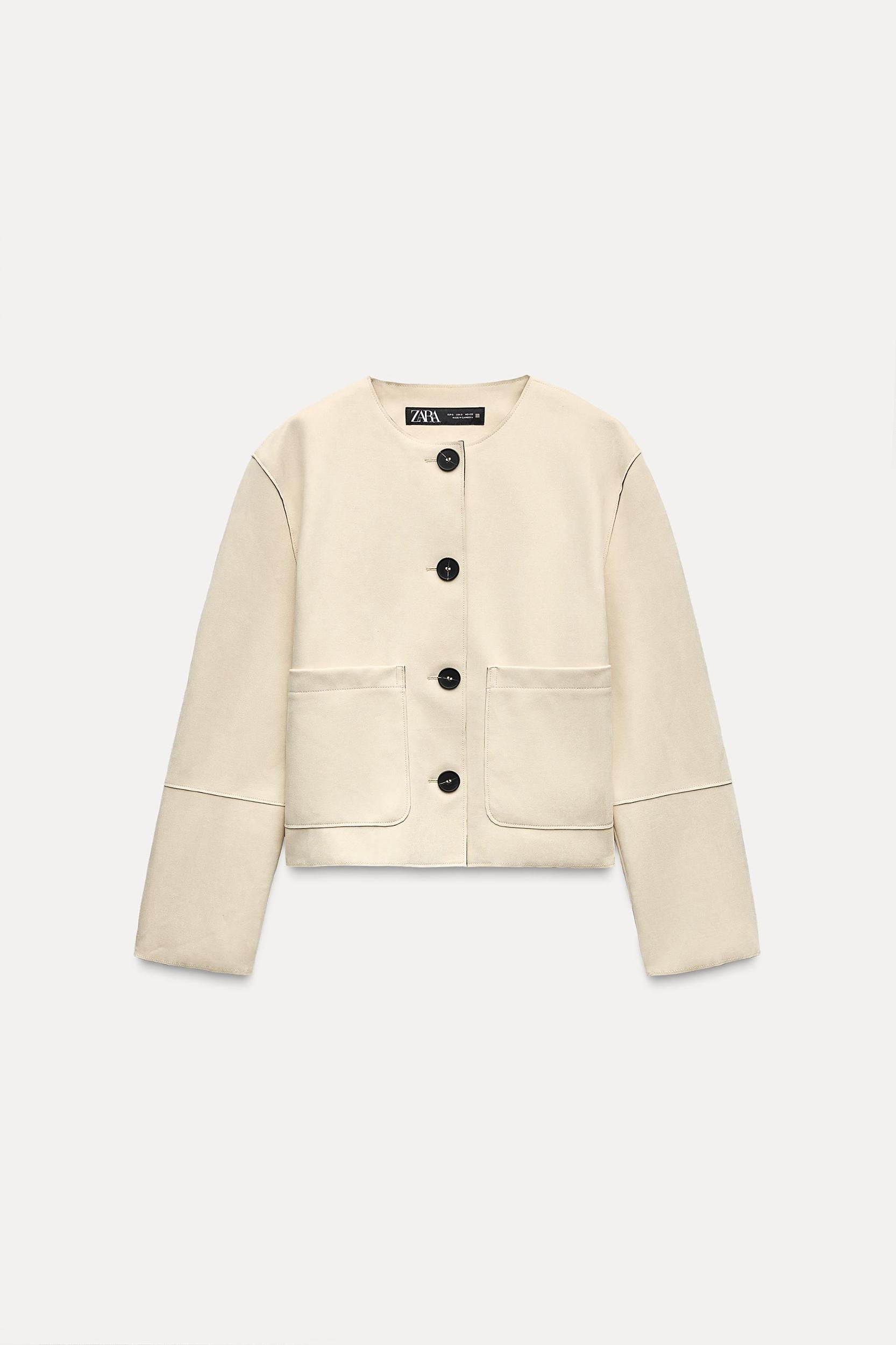 FAUX SUEDE JACKET Product Image