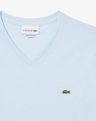 Men's Lightweight Pima Cotton V-Neck T-Shirt Product Image