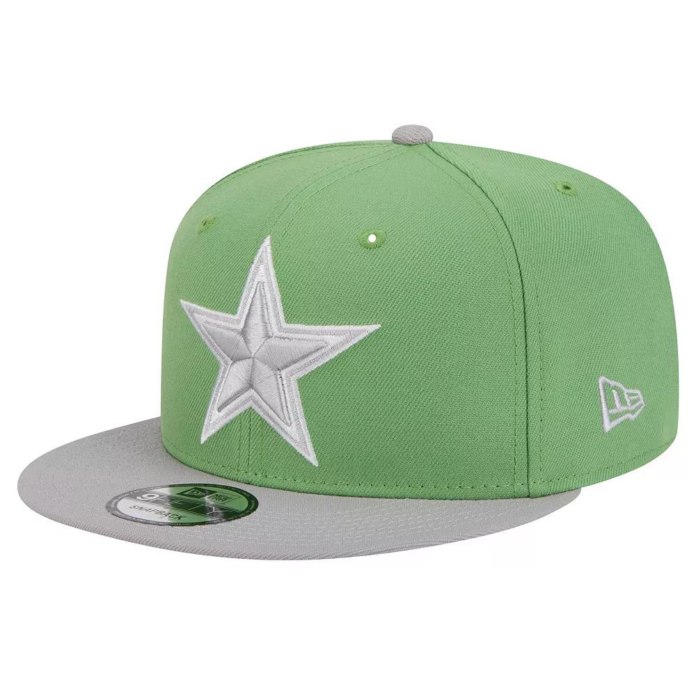 Men's New Era Green Dallas Cowboys Two-Tone Color Pack 9FIFTY Snapback Hat Product Image