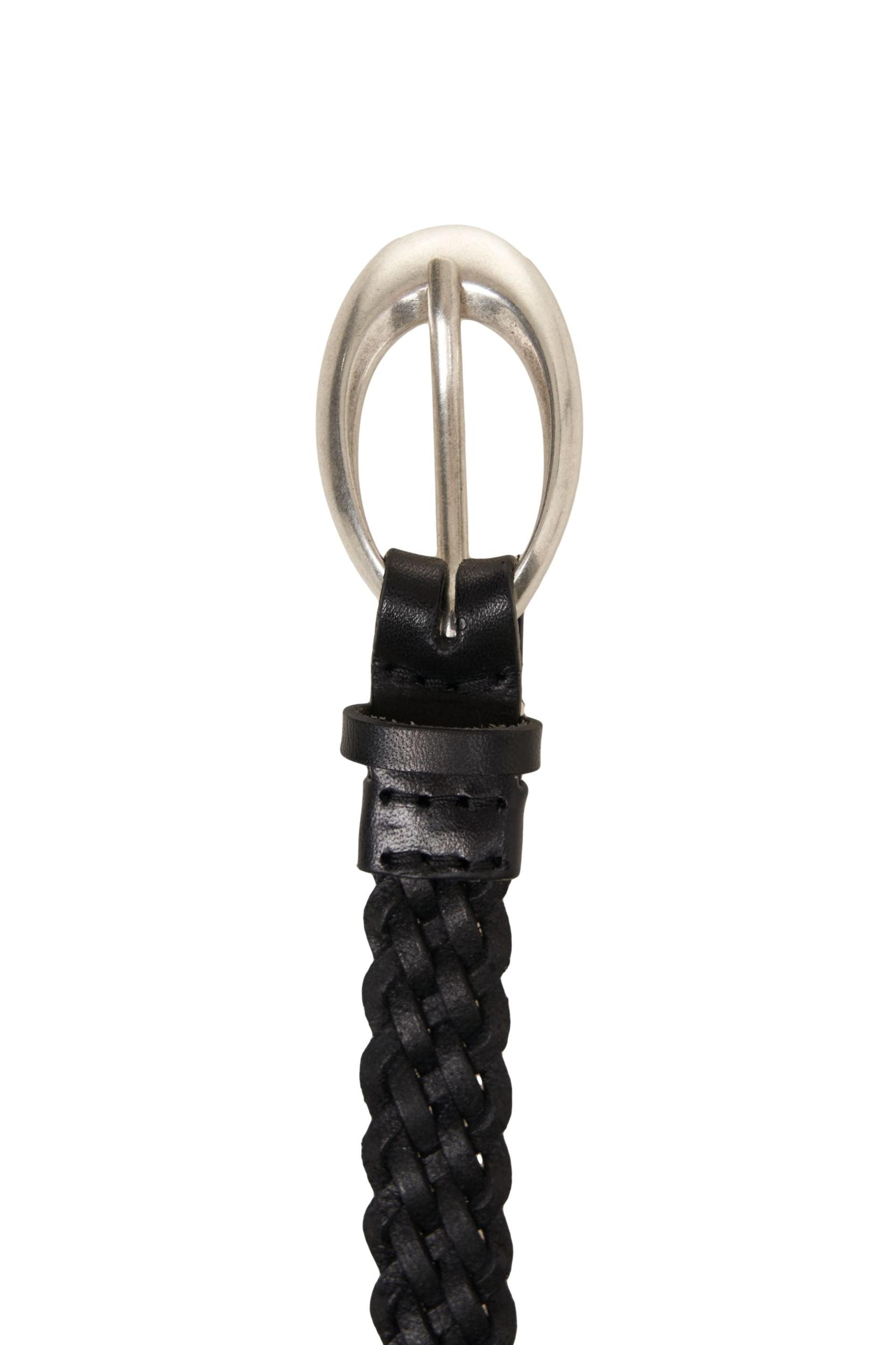Braided leather belt Product Image