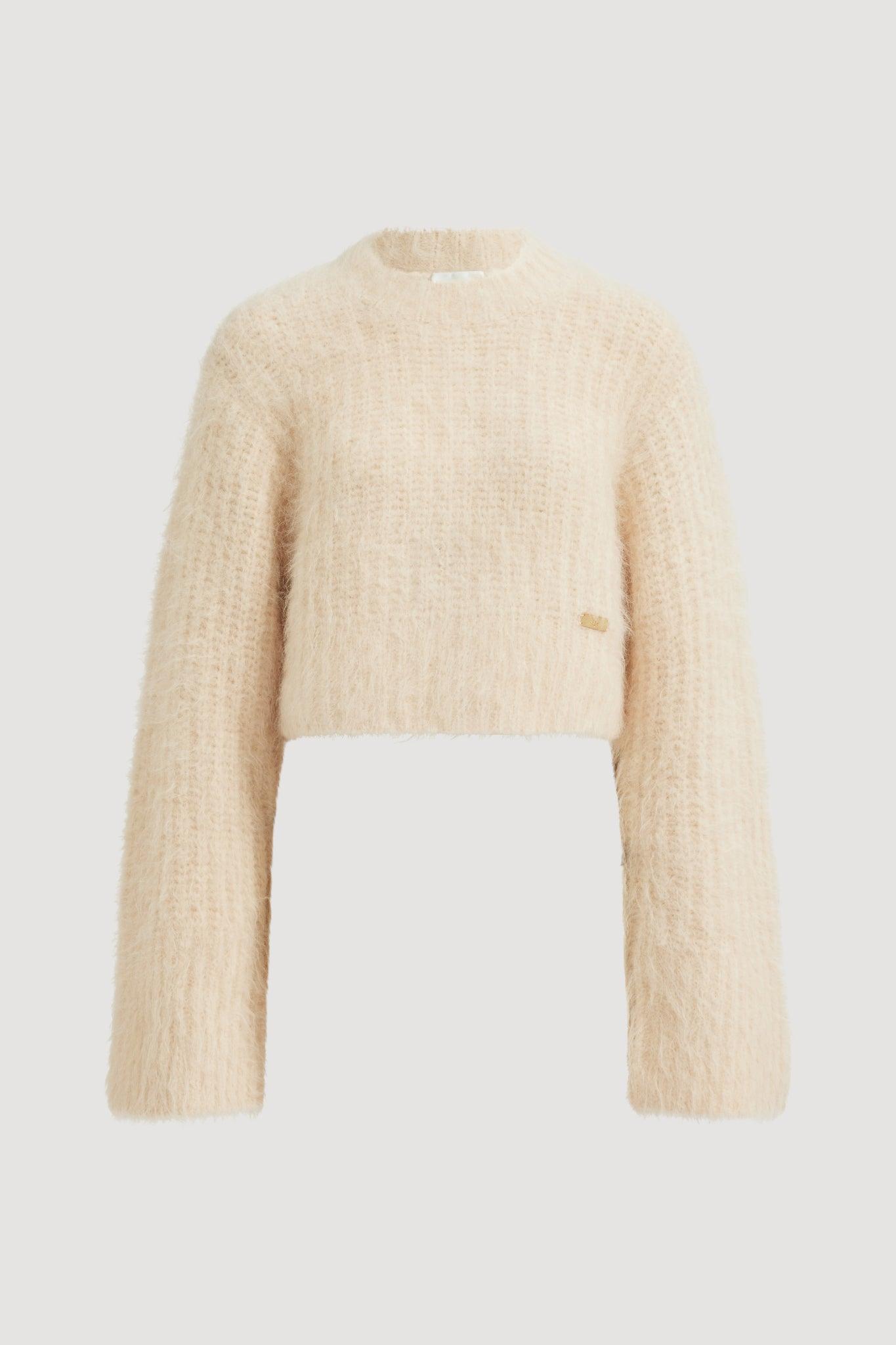 Niro Fluffy Jumper-STONE / XXS Product Image