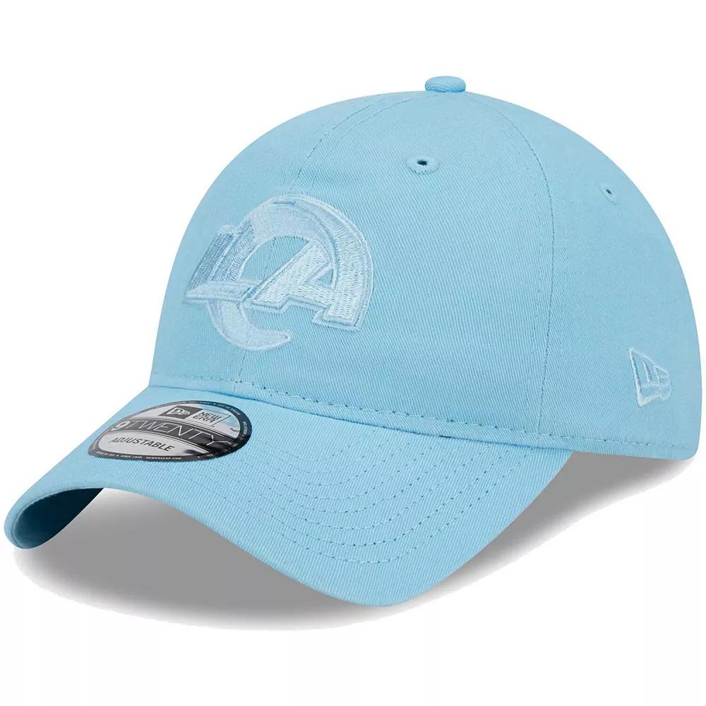 Men's New Era Light Blue Los Angeles Rams Core Classic 2.0 Brights 9TWENTY Adjustable Hat Product Image