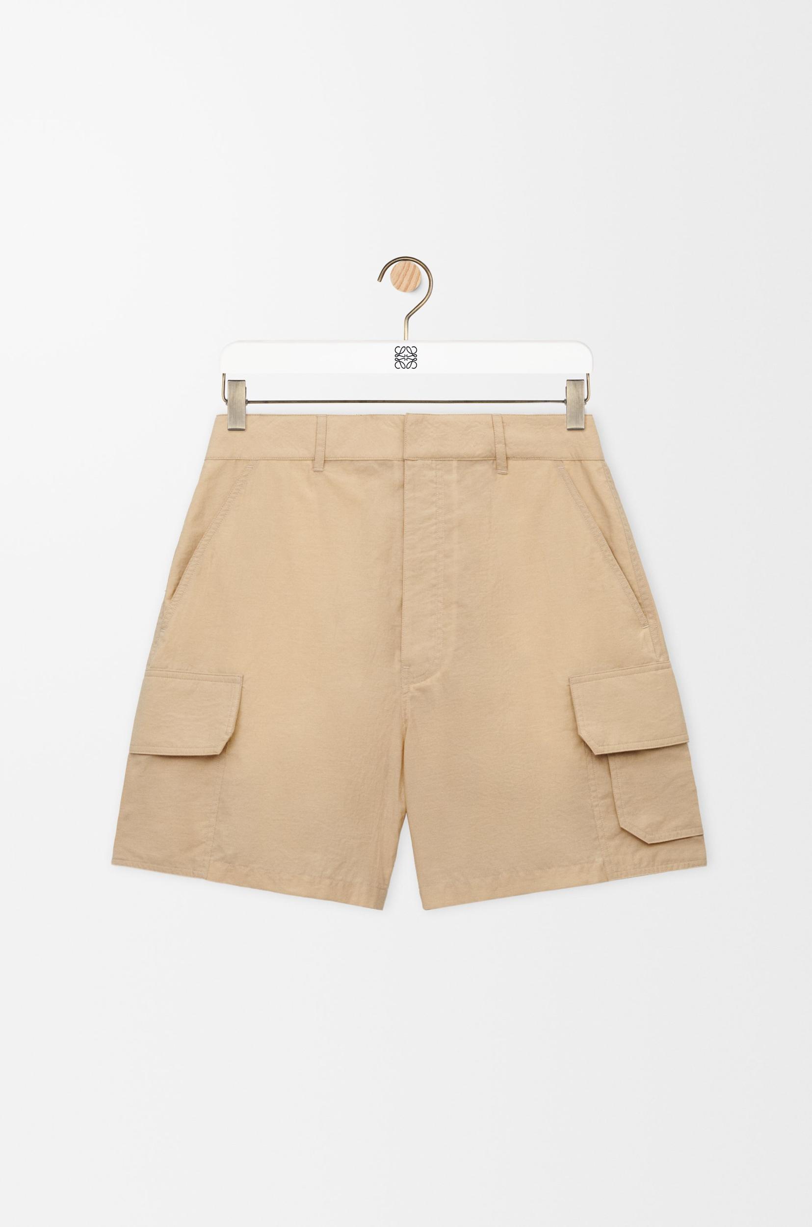 Cargo shorts in cotton blend Product Image