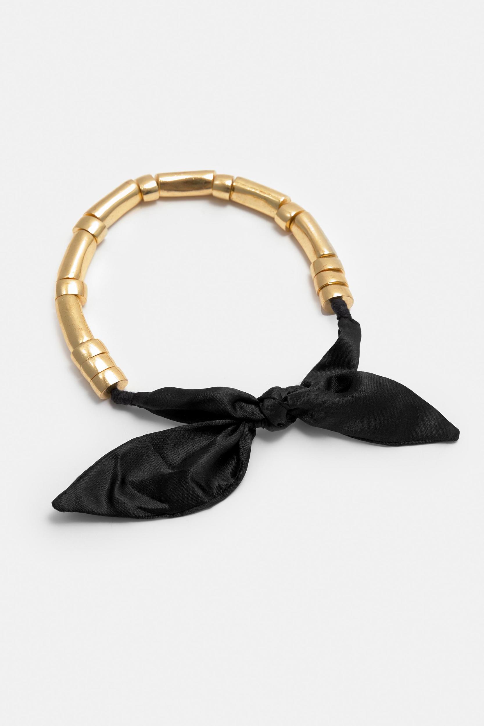 Contrast gold-toned necklace Product Image