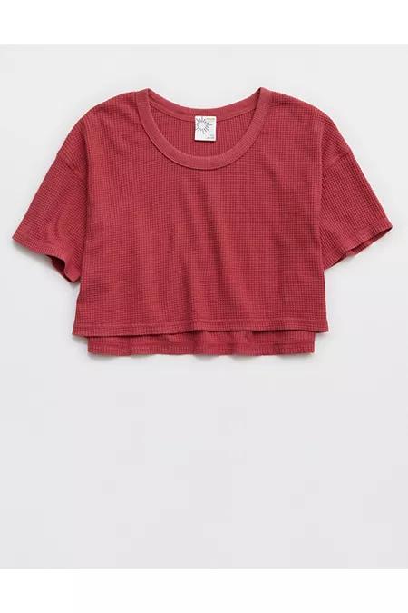 OFFLINE By Aerie Wow! Waffle Scoop T-Shirt Women's Product Image