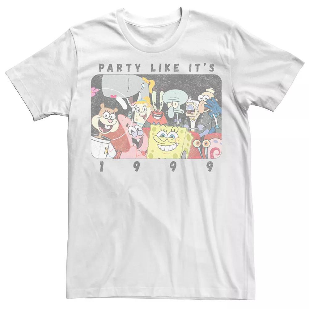 Men's SpongeBob SquarePants Party Like It's 1999 Tee,  Product Image