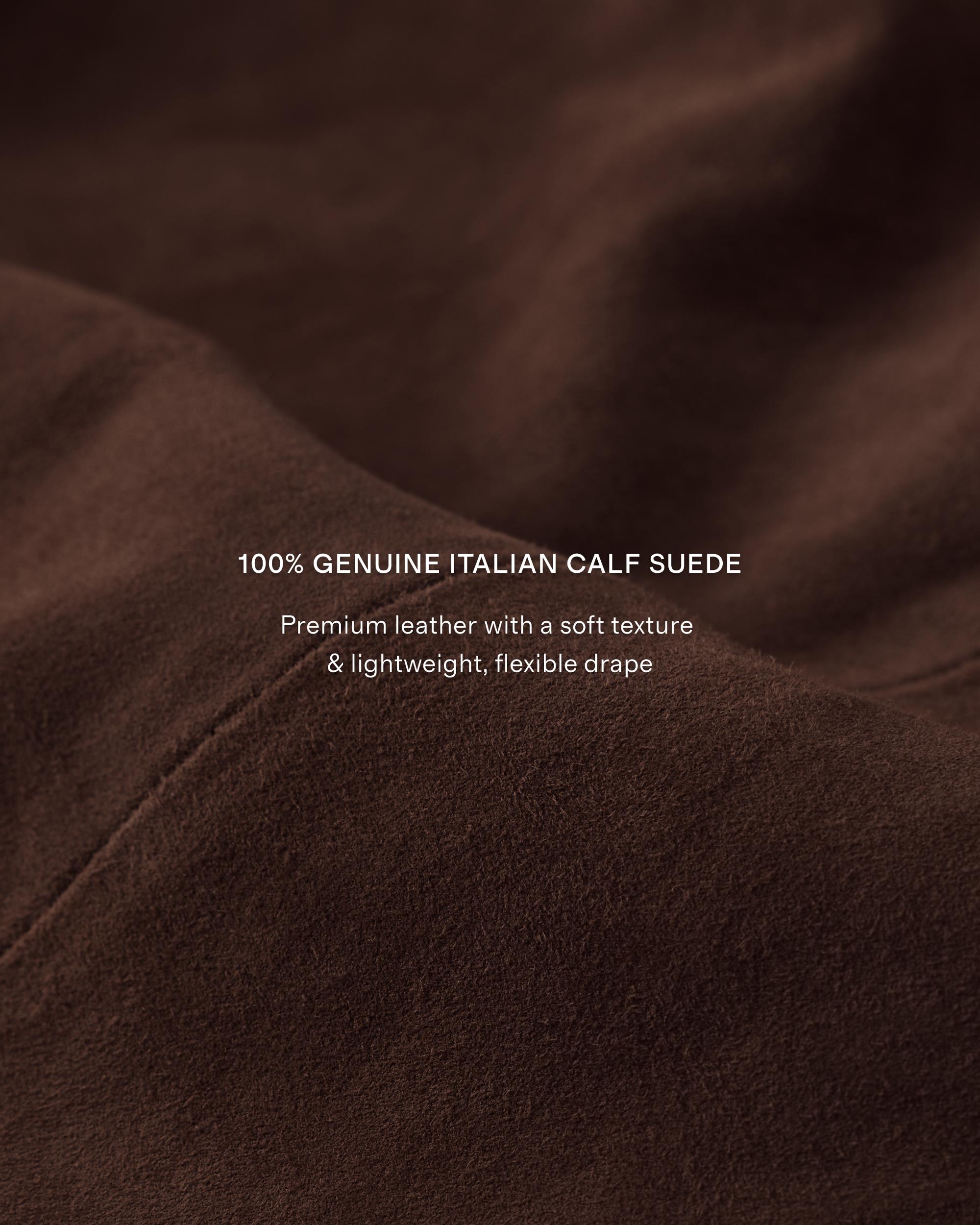 Quince | Men's Italian Suede Trucker Jacket Suede Leather Product Image