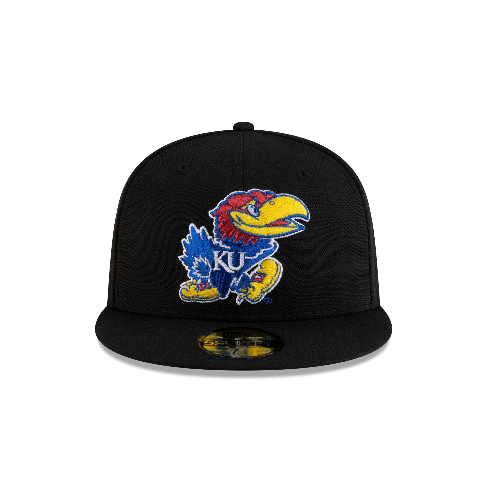 Kansas Jayhawks College Vault Black 59FIFTY Fitted Male Product Image