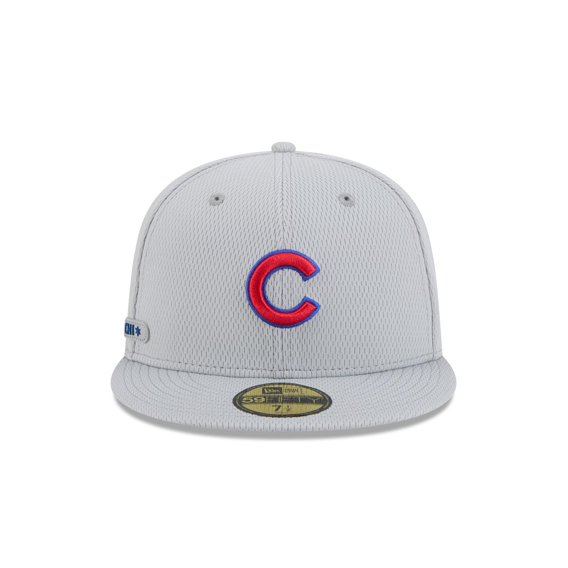 Chicago Cubs 2025 Clubhouse Gray 59FIFTY Fitted Hat Male Product Image