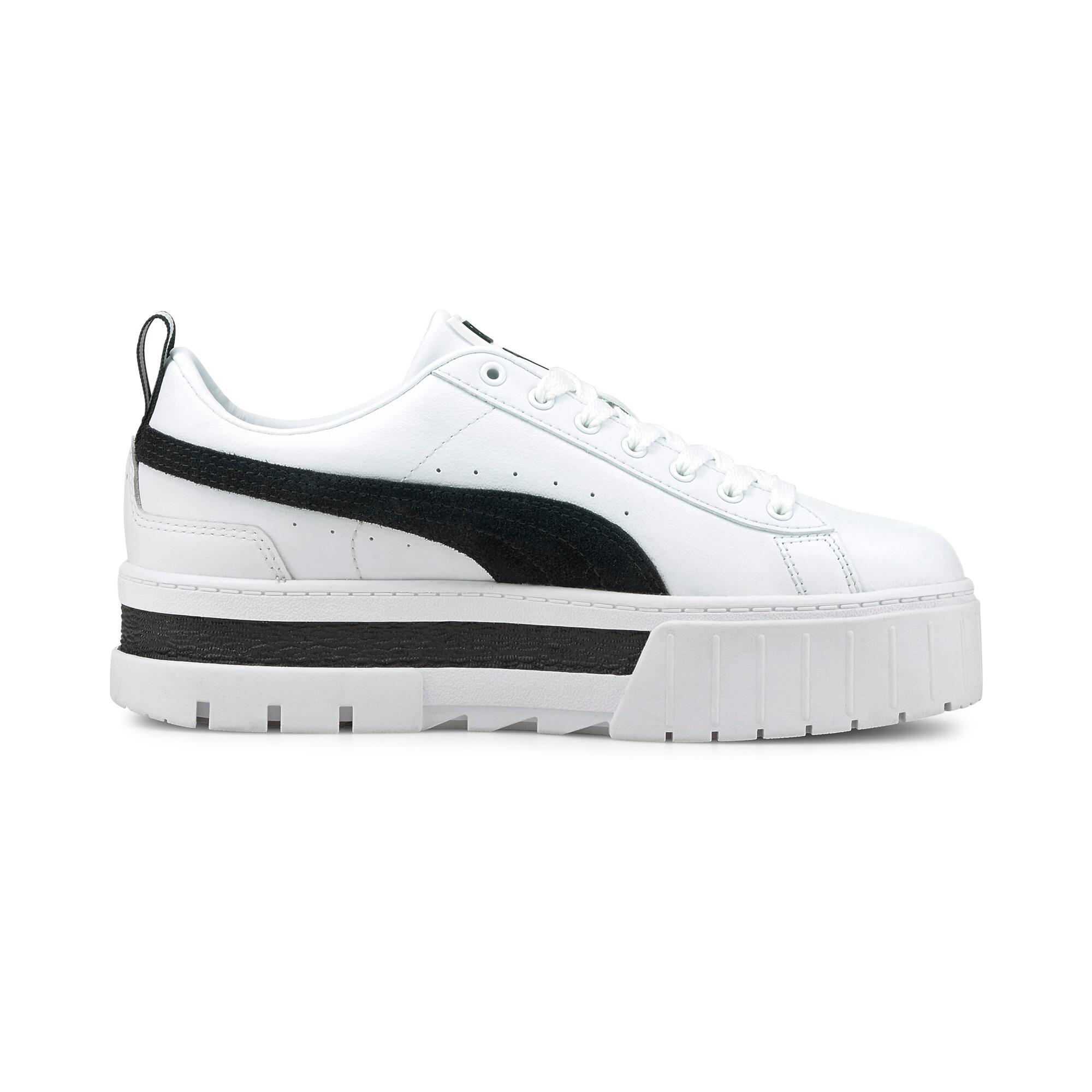 Mayze Leather Women's Sneakers Product Image
