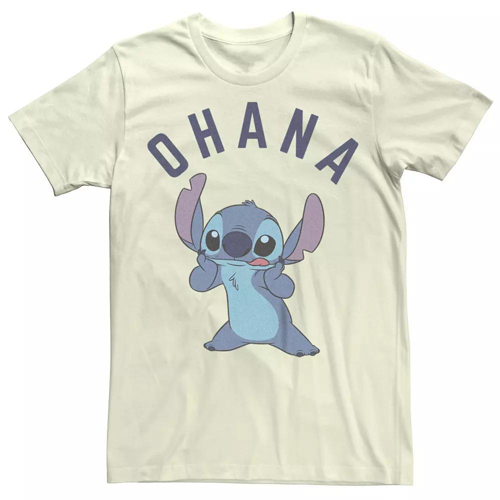 Disney's Lilo & Stitch Ohana Stitch Juniors' Boyfriend Graphic Tee, Women's,  Product Image
