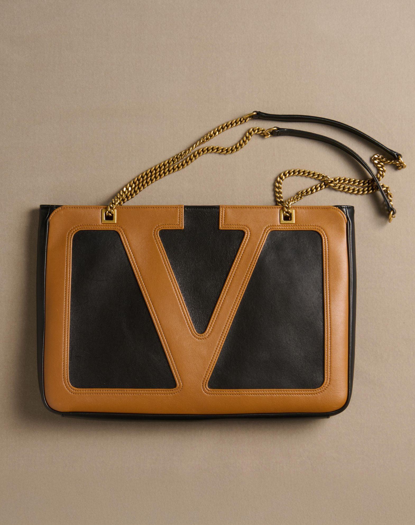 Valentino Garavani Viva Superstar Medium Nappa Leather Shopping Bag Product Image