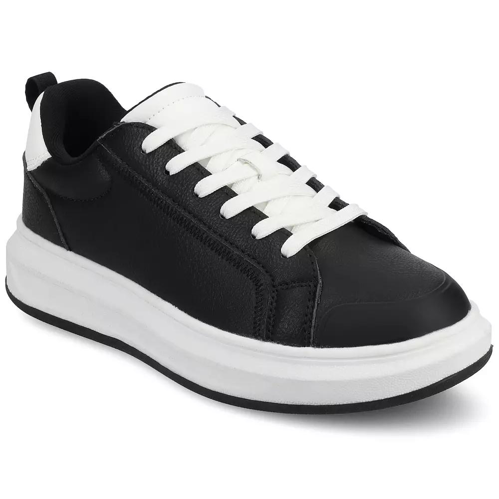 Journee Meeya Women's Casual Lace-Up Sneakers,  Product Image