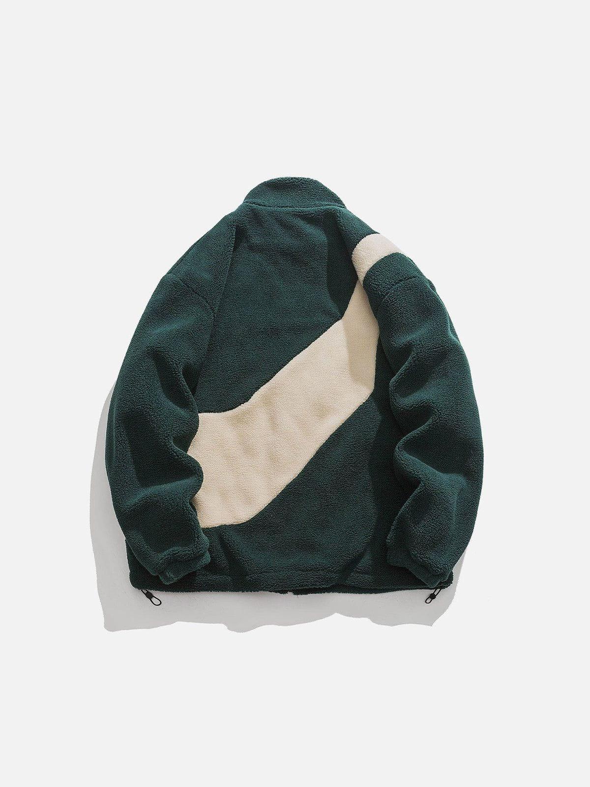 Aelfric Eden Patchwork Sherpa Coat Product Image