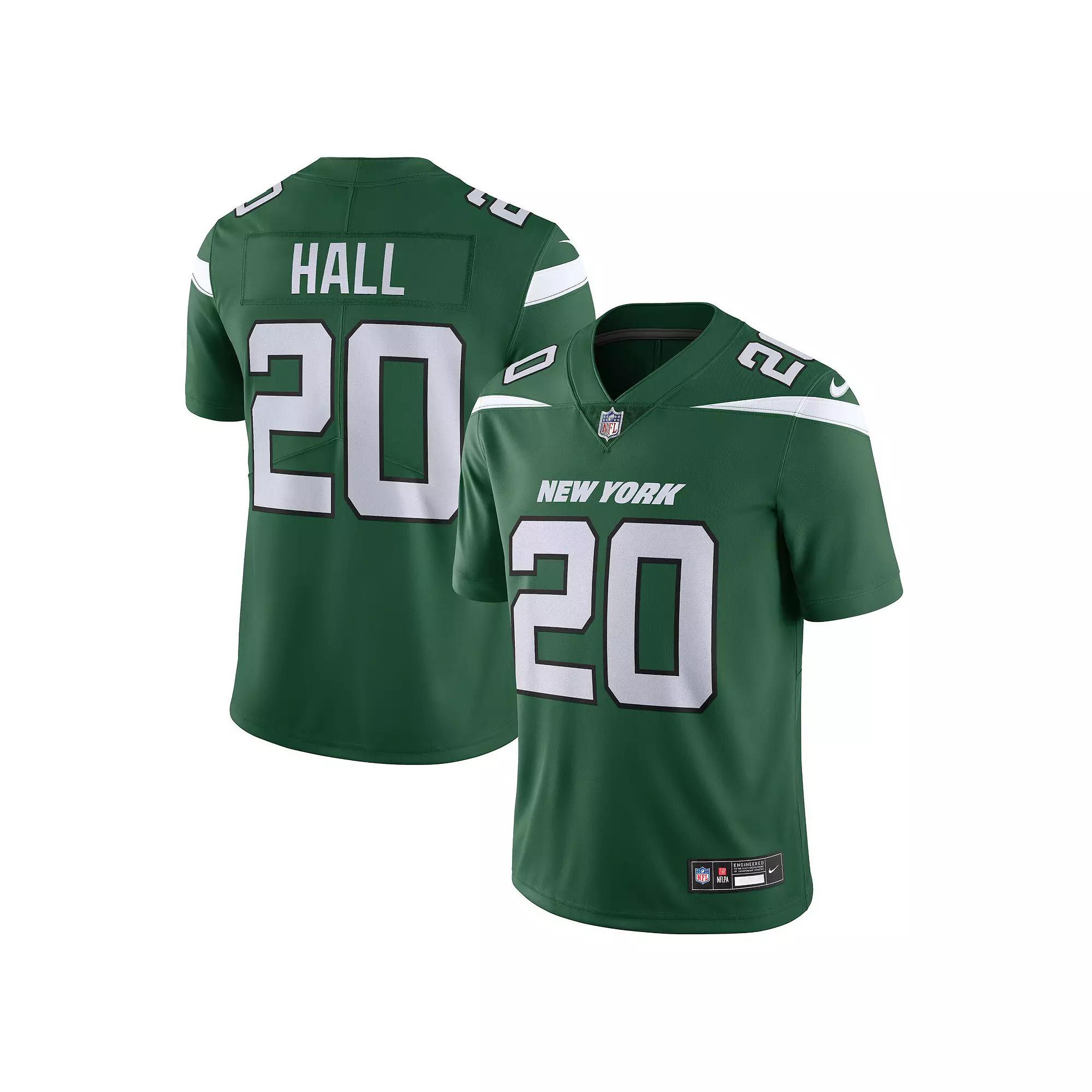 Men's Nike Breece Hall Gotham Green New York Jets Vapor Untouchable Limited Jersey,  Product Image
