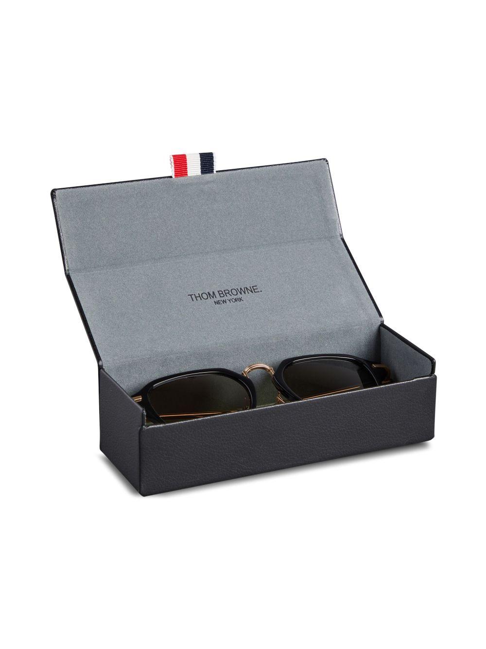 geometric-frame tinted sunglasses Product Image