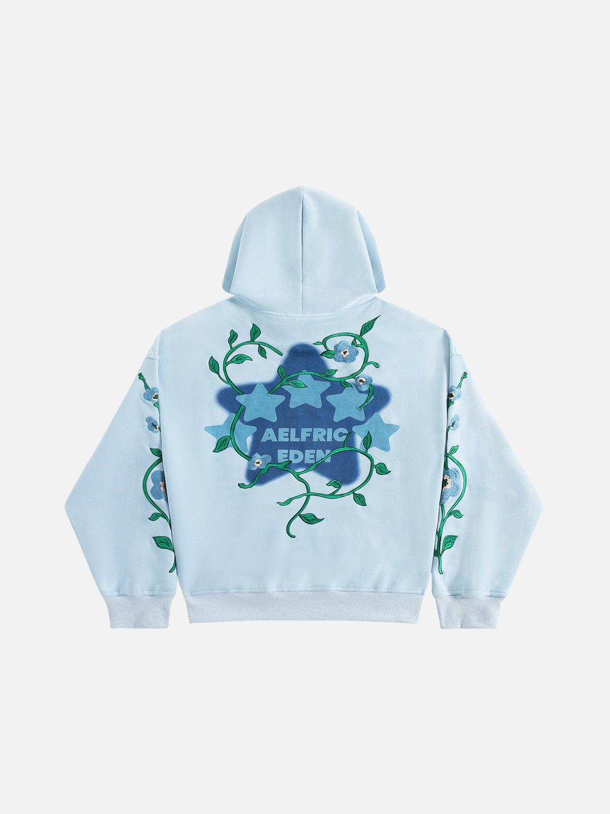 Aelfric Eden Vintage Embroidery Eden Star V303 Hoodie Product Image
