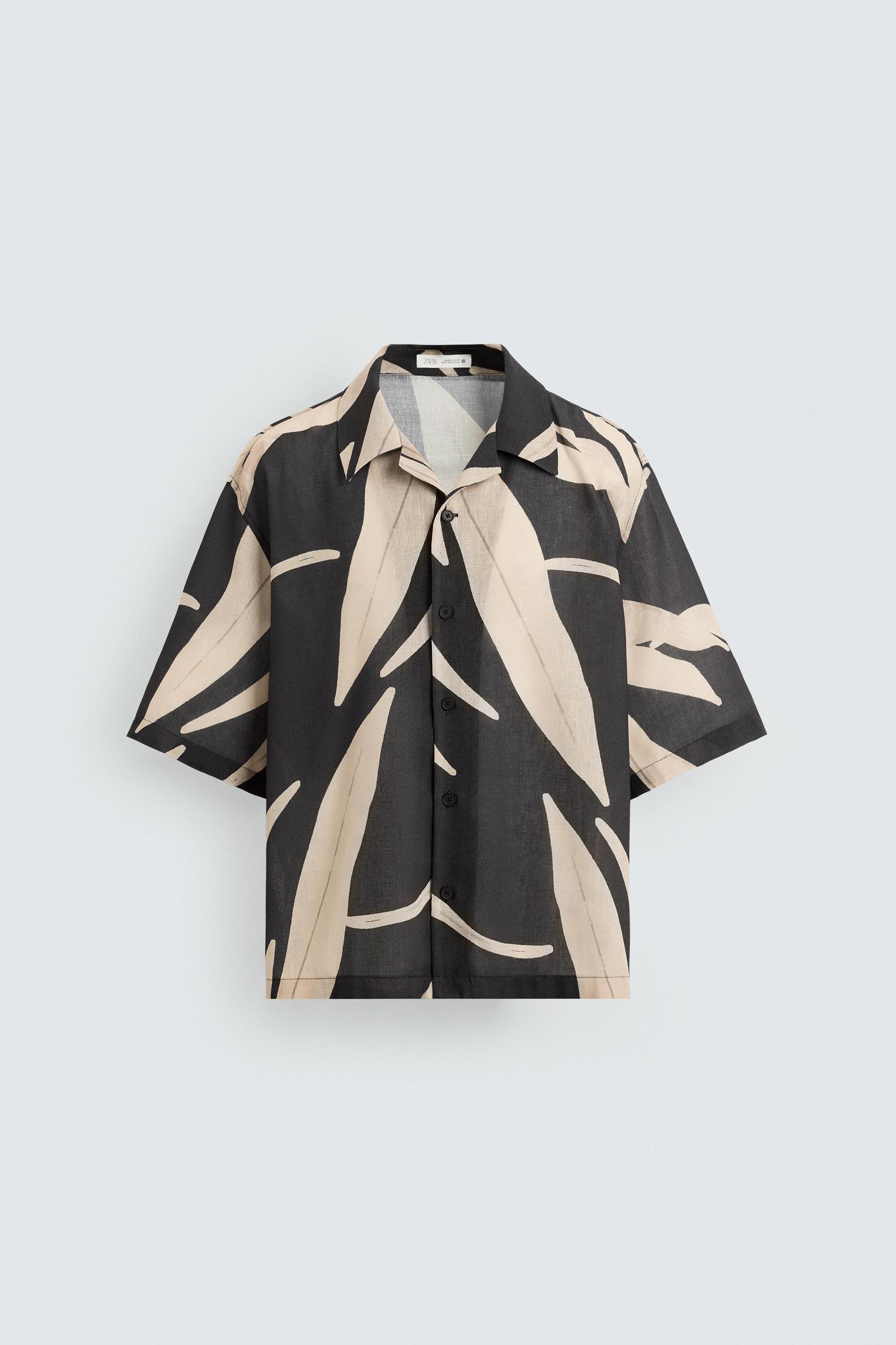 LEAF PRINT SHIRT Product Image